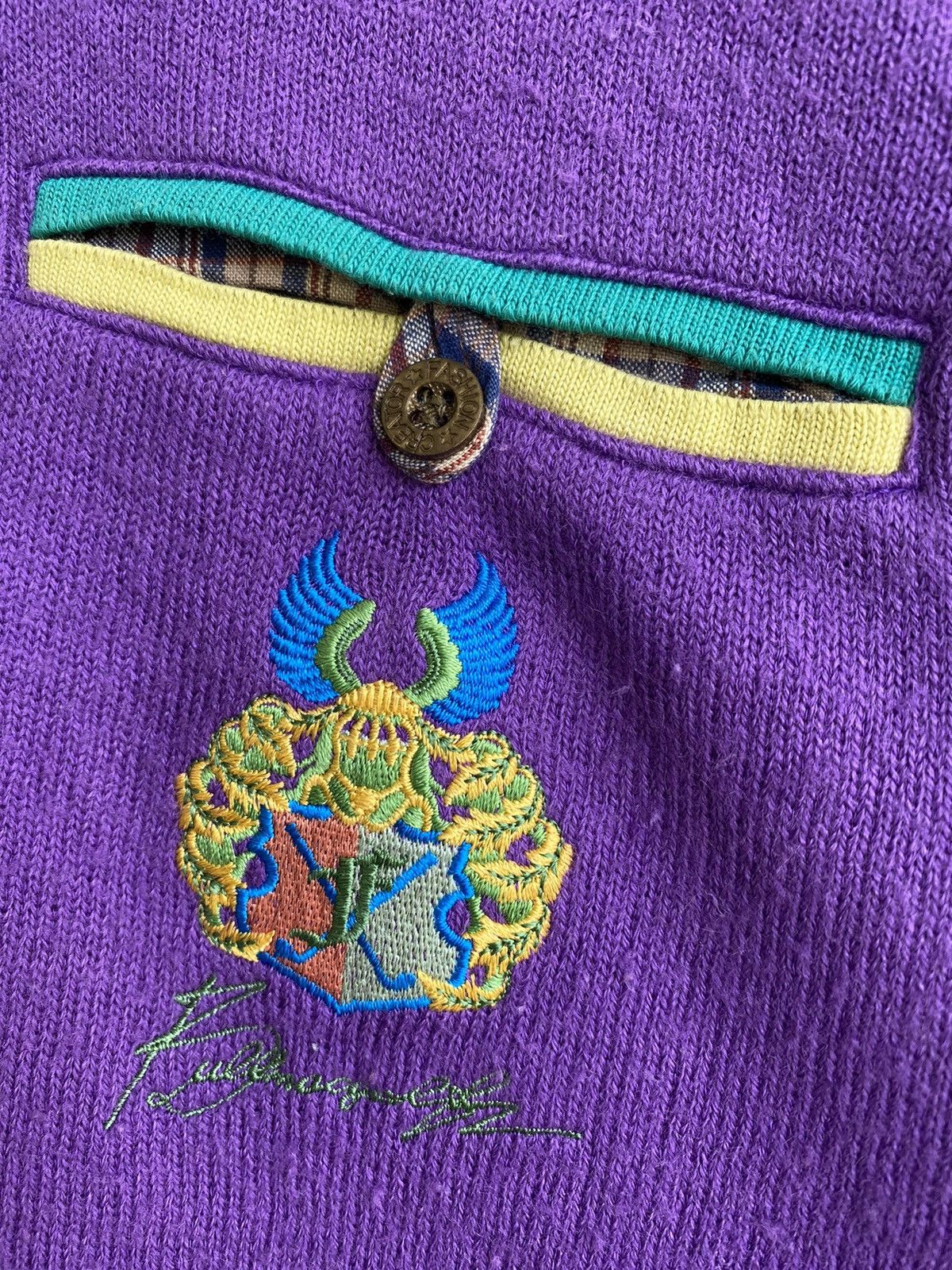 Vintage Vintage Full Mac Golf collar sweater Size US L / EU 52-54 / 3 - 4 Thumbnail