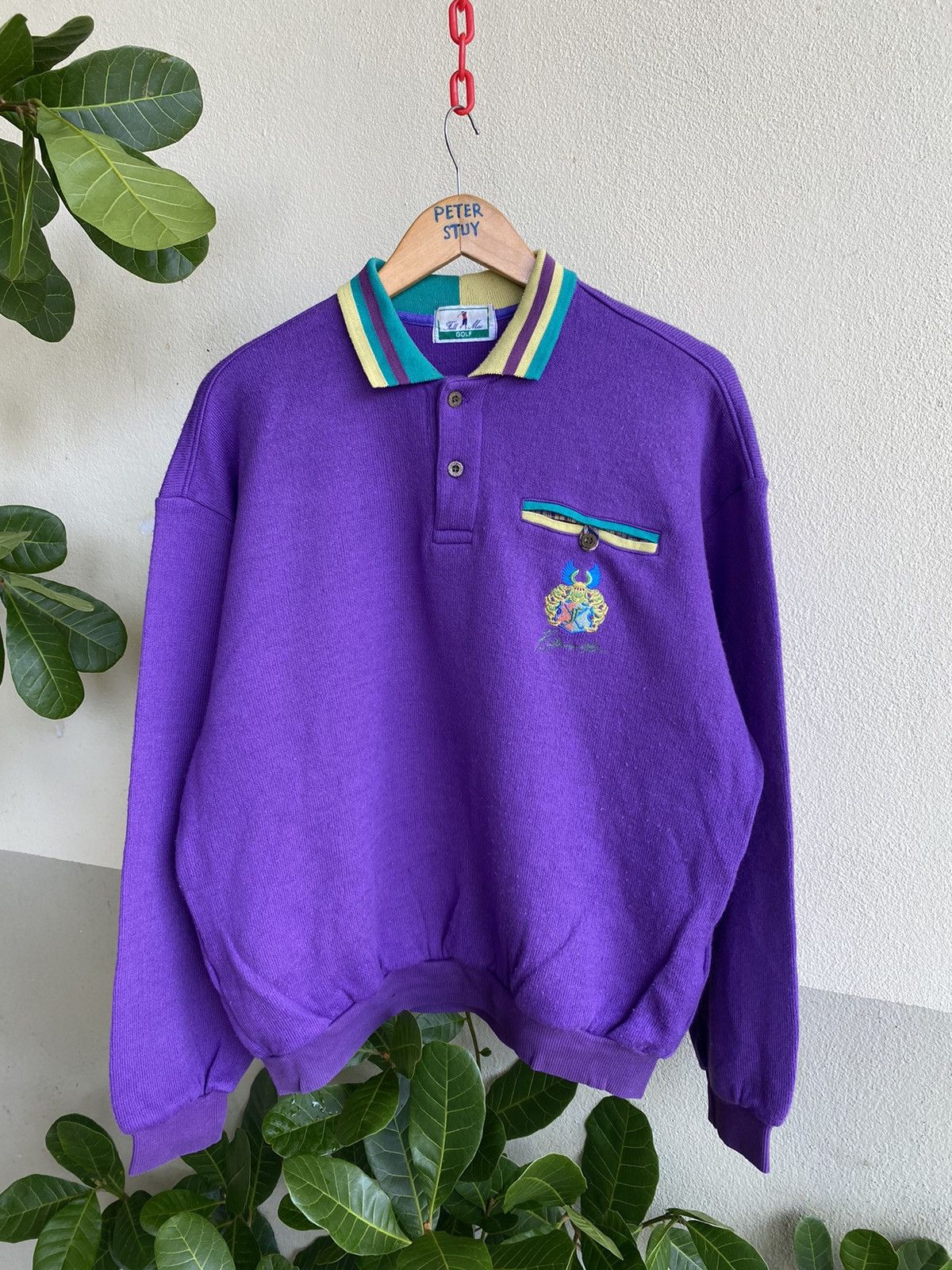 Vintage Vintage Full Mac Golf collar sweater Size US L / EU 52-54 / 3 - 1 Thumbnail