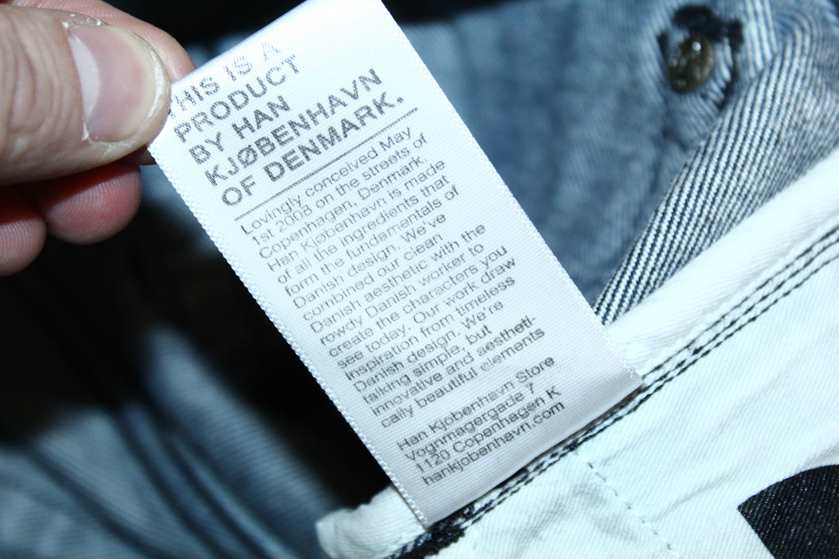 Designer × Han Kjobenhavn × Japanese Brand Han Kjobenhavn Reg Japanese Fabric Dyed Selvage Denim Jeans Size US 29 - 8 Thumbnail
