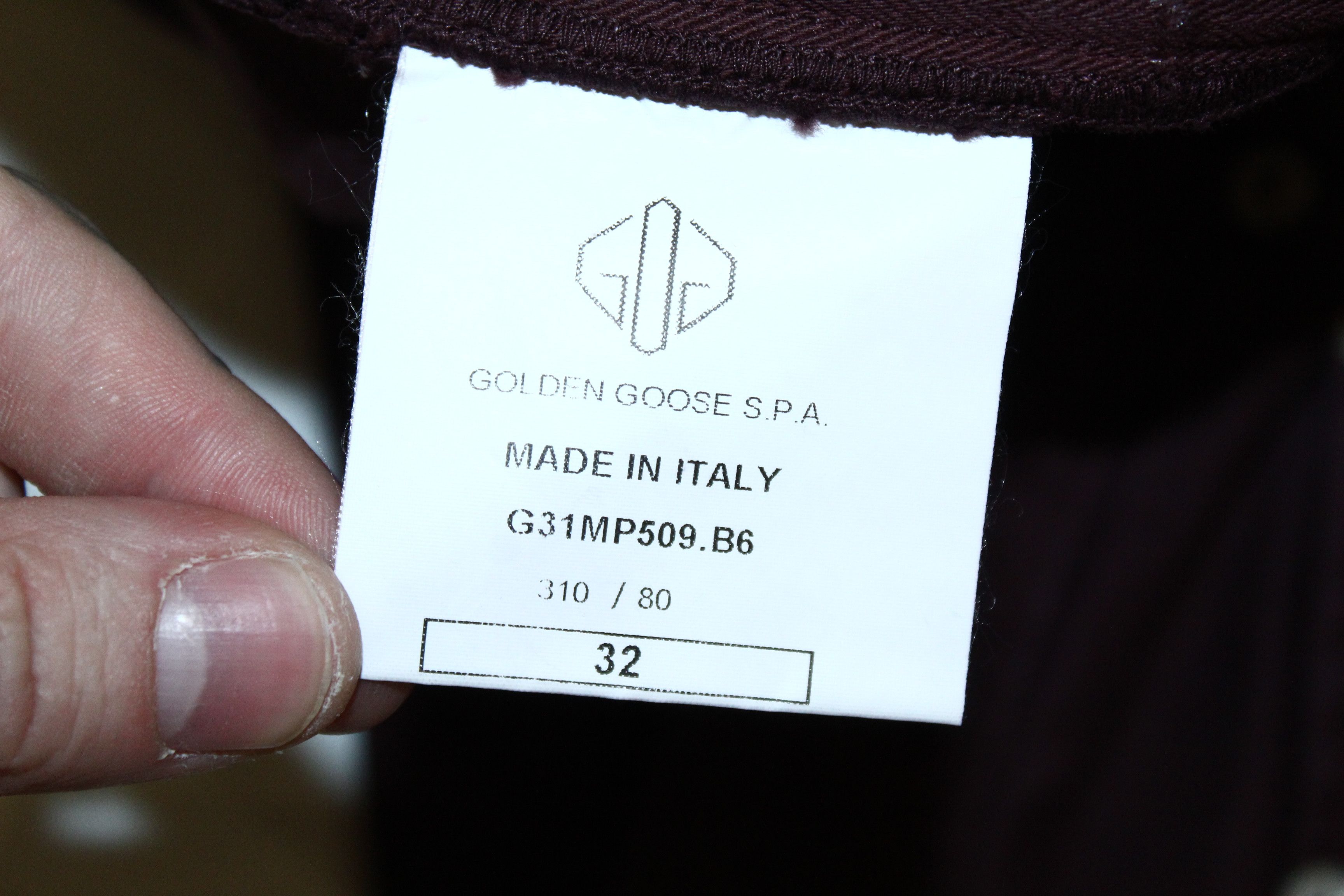 Golden Goose Golden Goose Deluxe Brand Red Brick Dyed Denim Reg Fit Jeans Size US 32 / EU 48 - 7 Thumbnail