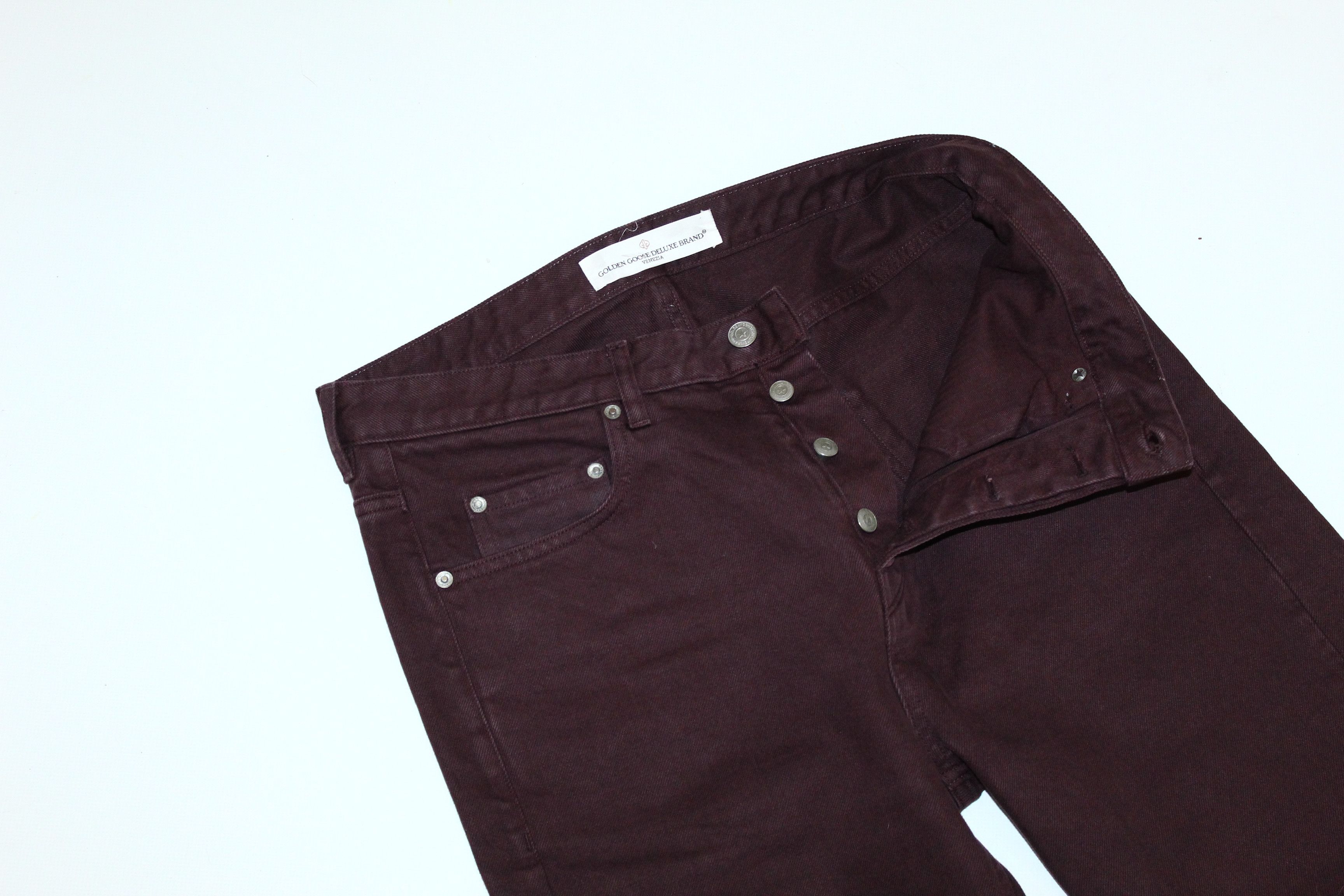 Golden Goose Golden Goose Deluxe Brand Red Brick Dyed Denim Reg Fit Jeans Size US 32 / EU 48 - 3 Thumbnail
