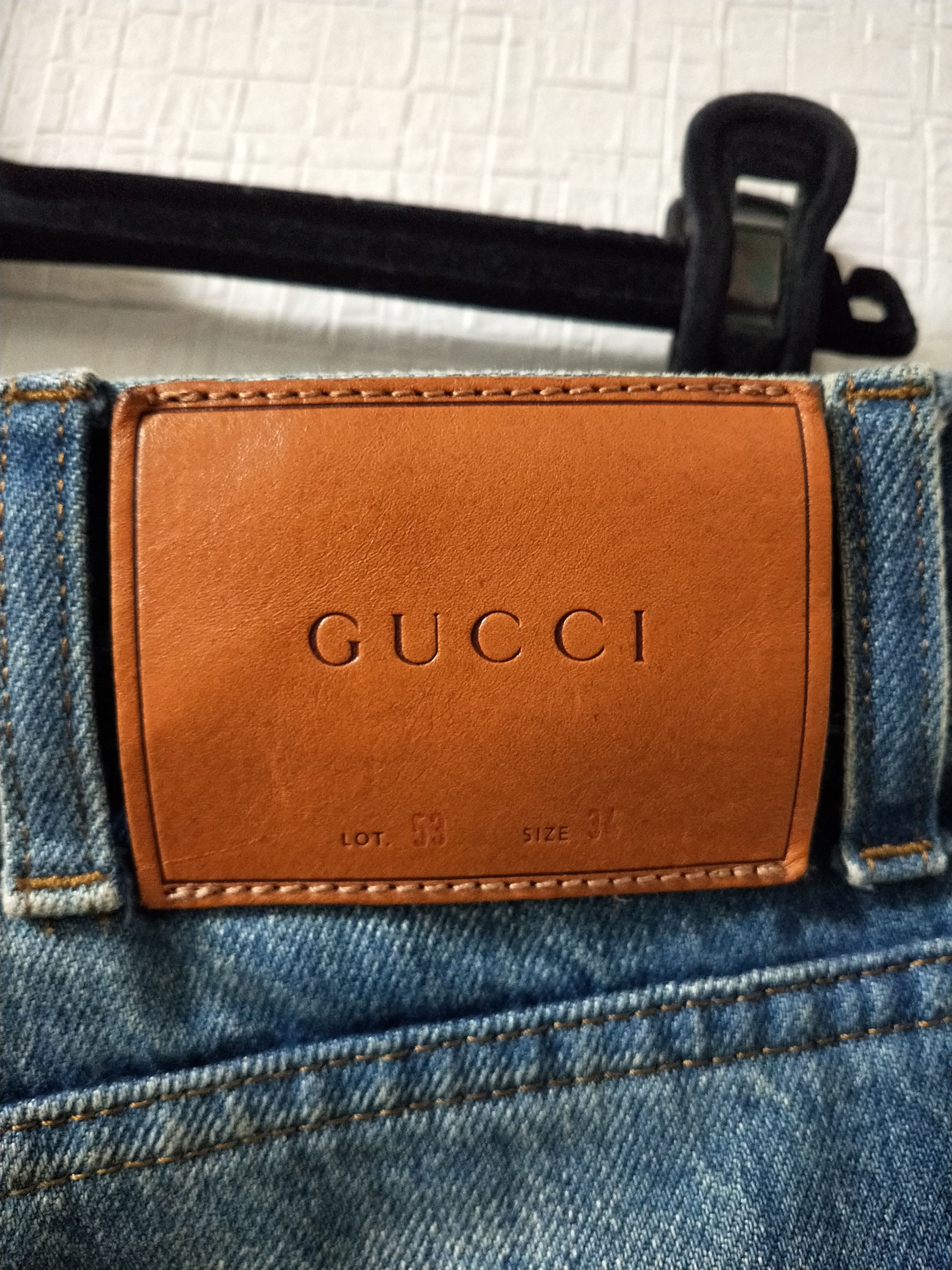 Gucci Symbols Tapered Jeans Size US 34 / EU 50 - 4 Thumbnail