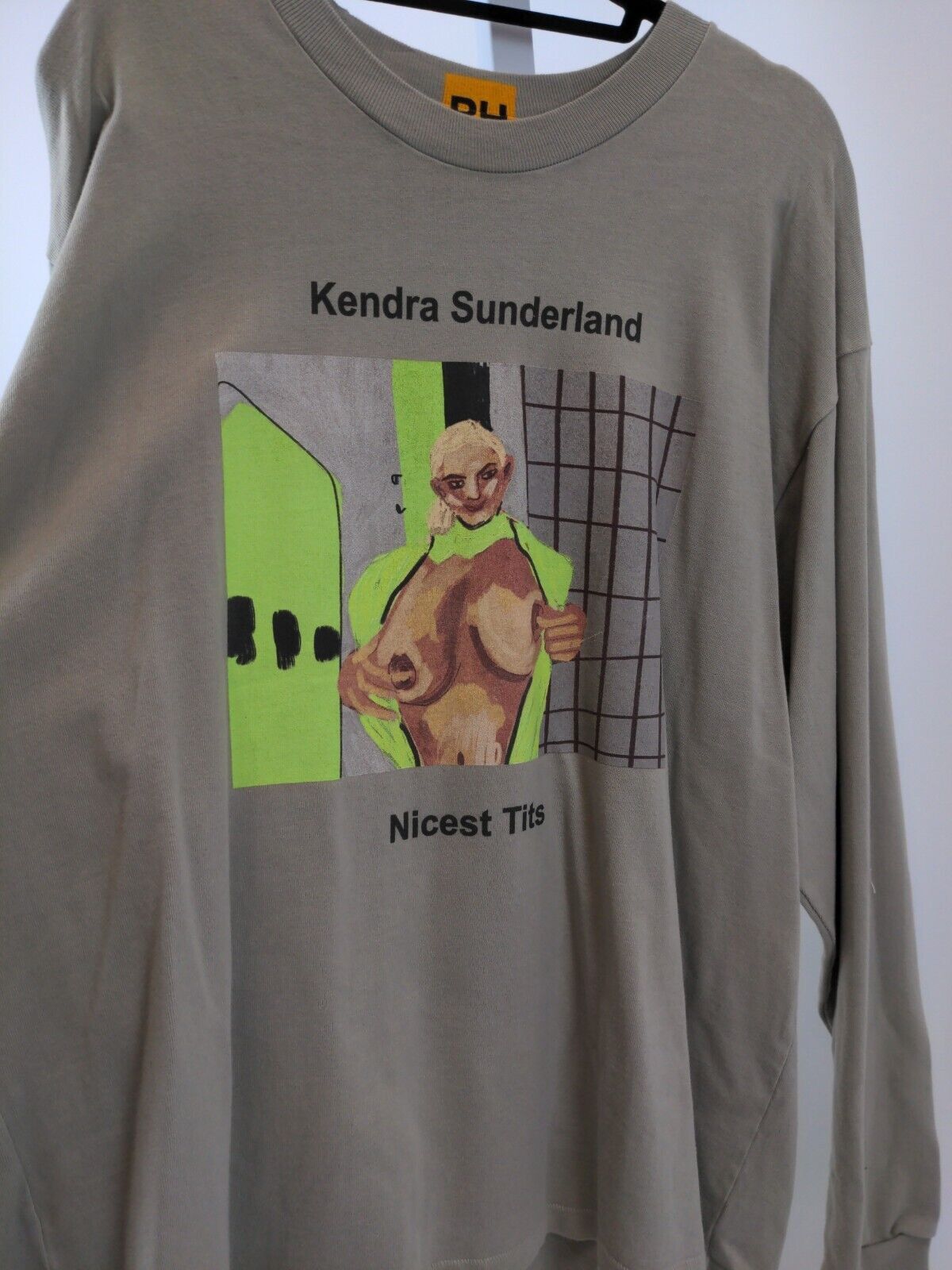 Kanye West Sample PornHub x Yeezy Ye Kendra Sunderland Long Sleeve Tee Size US L / EU 52-54 / 3 - 2 Thumbnail