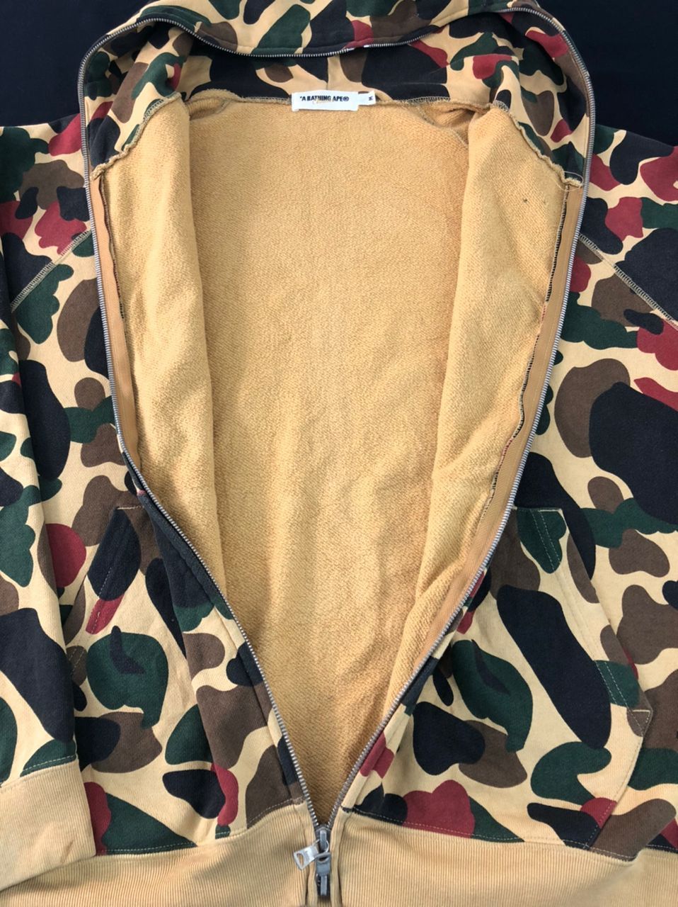 Bape Bape A Bathing Ape Camo Hoodies Shark Style Size US M / EU 48-50 / 2 - 14 Thumbnail