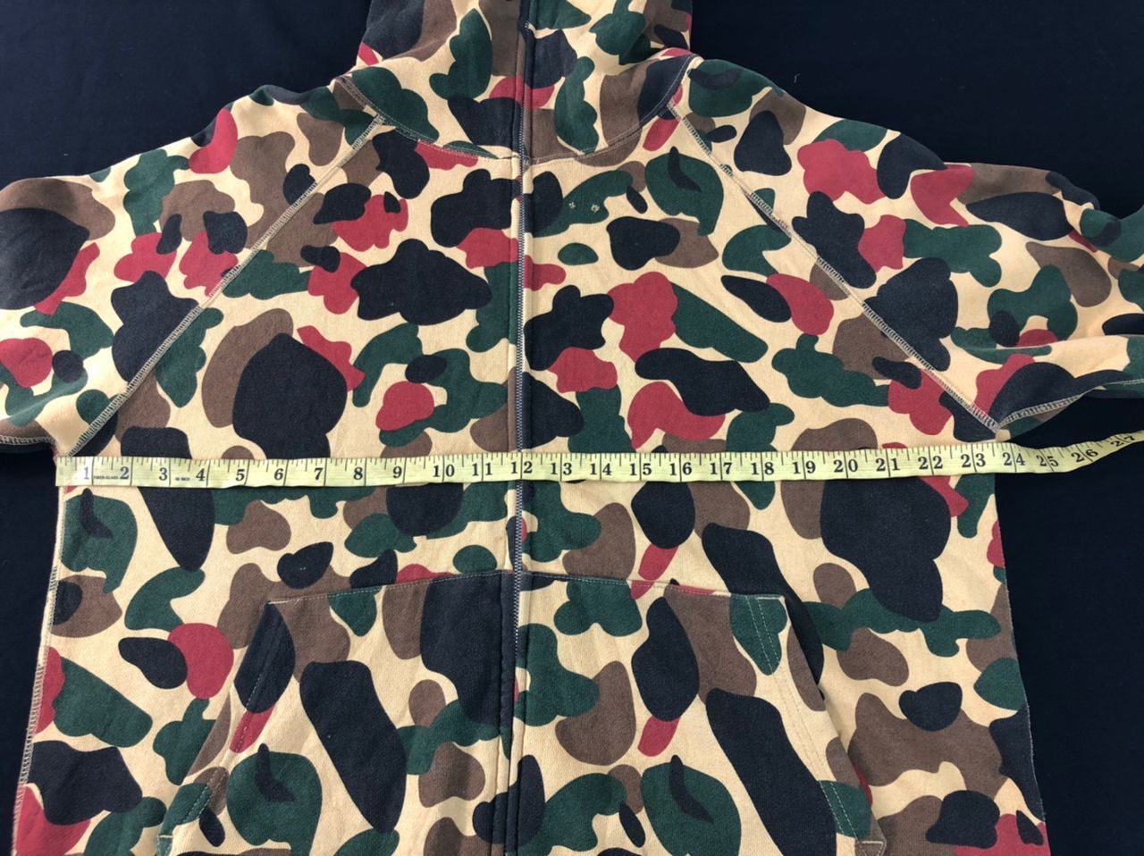Bape Bape A Bathing Ape Camo Hoodies Shark Style Size US M / EU 48-50 / 2 - 16 Thumbnail