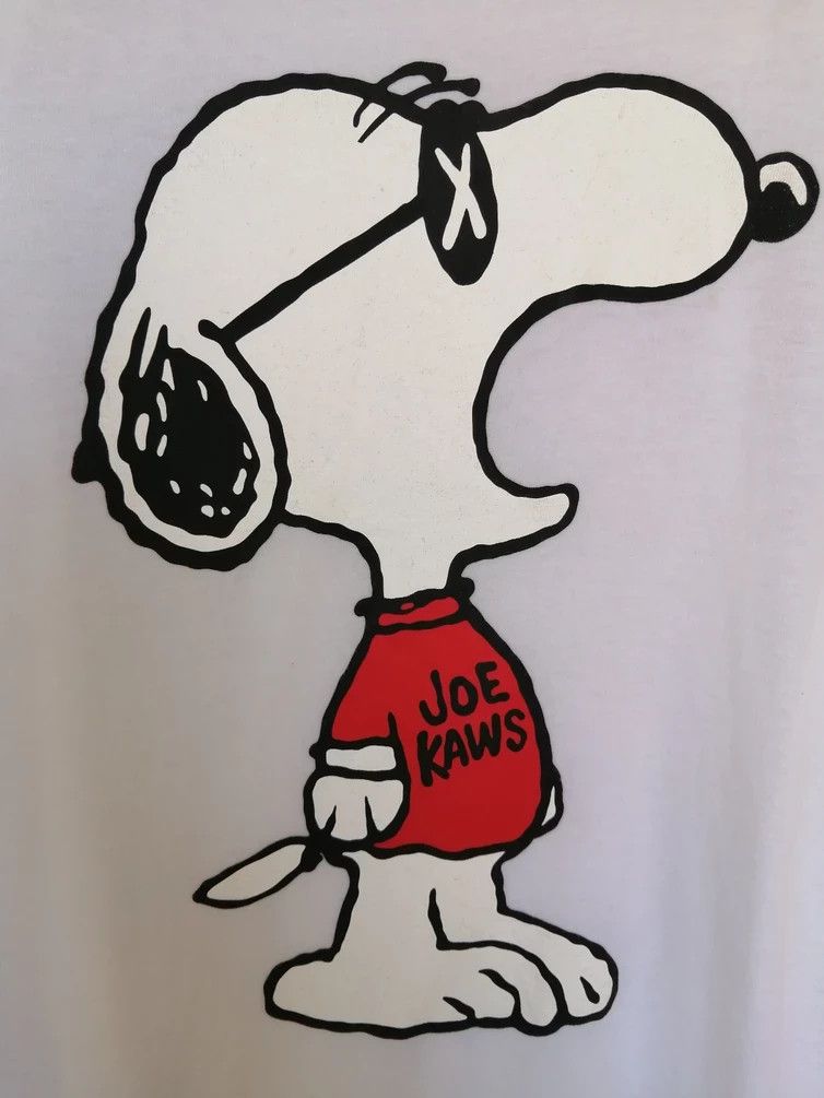 Kaws × Peanuts × Uniqlo KAWS x PEANUTS x UT Tshirt Size US XL / EU 56 / 4 - 4 Thumbnail