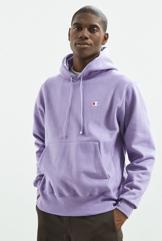 Champion Urban Outfitters Champion x Urban Outfitters Reverse Weave Lavender Hoodie Grailed