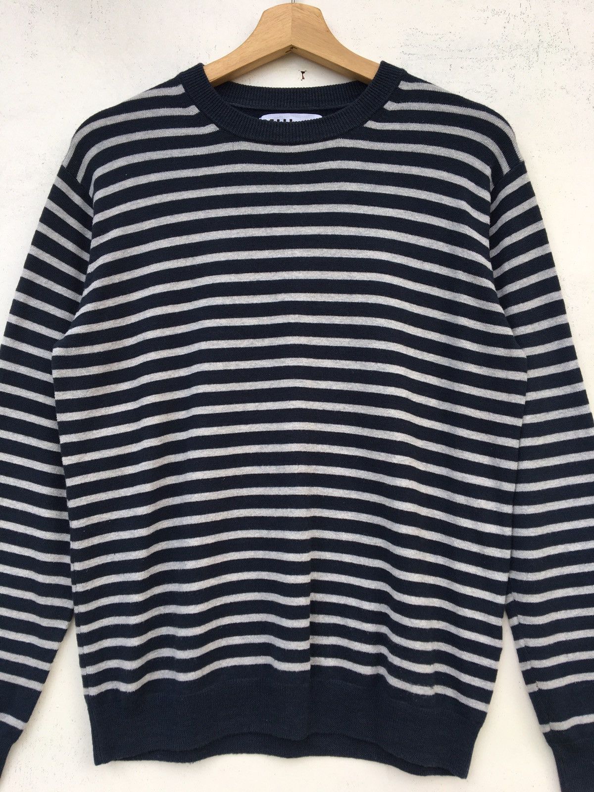 Margaret Howell Vintage MHL Margaret Howell Stripes Longsleeve Sweater Size US M / EU 48-50 / 2 - 4 Thumbnail