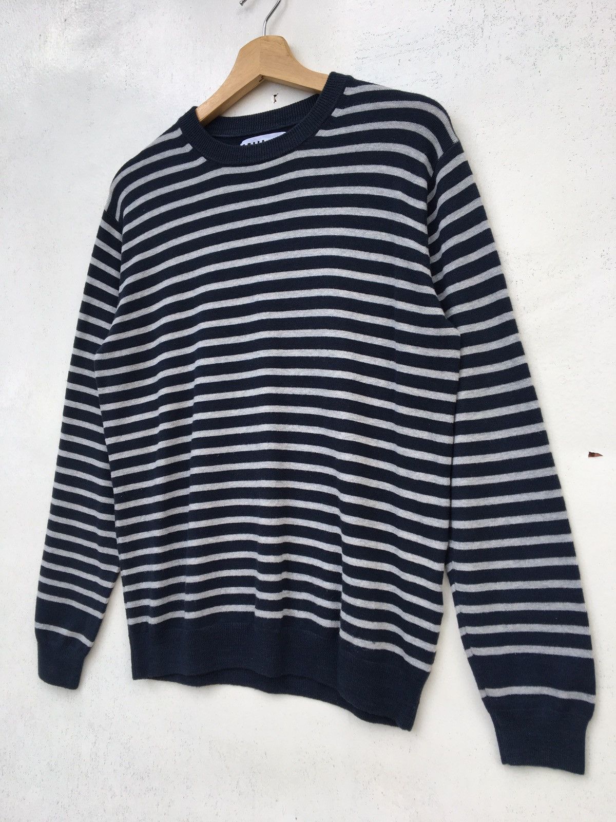 Margaret Howell Vintage MHL Margaret Howell Stripes Longsleeve Sweater Size US M / EU 48-50 / 2 - 3 Thumbnail