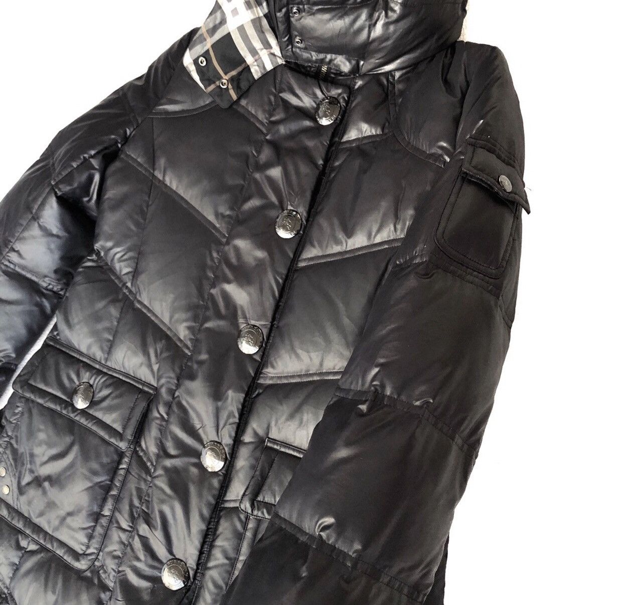 Burberry Authentic Burberry London Blue Label Down Jacket Size M / US 6-8 / IT 42-44 - 4 Thumbnail