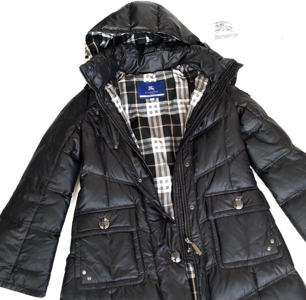 Burberry Authentic Burberry London Blue Label Down Jacket Size M / US 6-8 / IT 42-44 - 2 Thumbnail