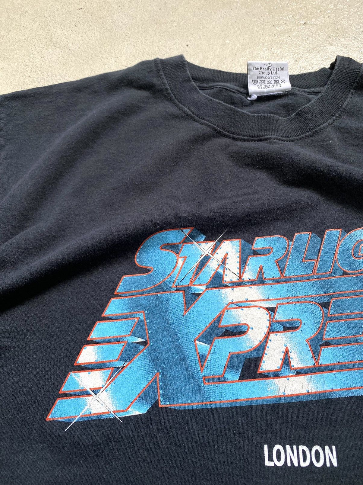 Band Tees Rare! Vintage 1993 Starlight Express London Tour T Shirt Size US M / EU 48-50 / 2 - 5 Thumbnail