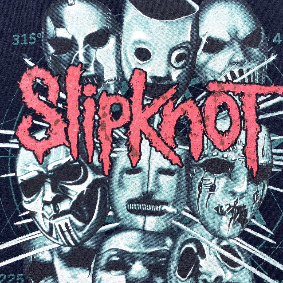 Band Tees Vintage Slipknot T Shirt Band Tour Rock Tee Y2K Hype Size US M / EU 48-50 / 2 - 6 Thumbnail
