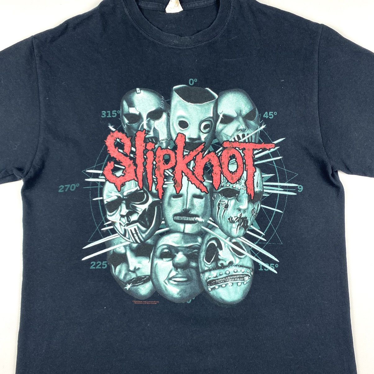 Band Tees Vintage Slipknot T Shirt Band Tour Rock Tee Y2K Hype Size US M / EU 48-50 / 2 - 3 Thumbnail