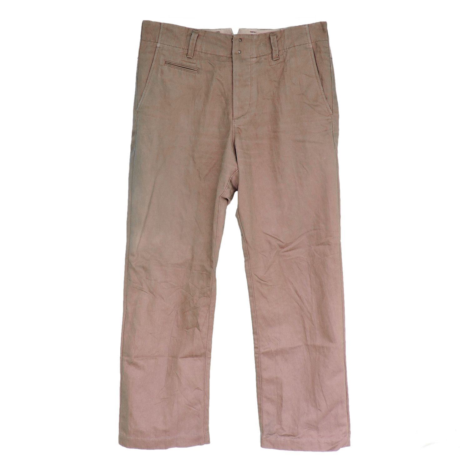 image of Jil Sander +J Buckle Back Long Pants in Khaki, Men's (Size 34)