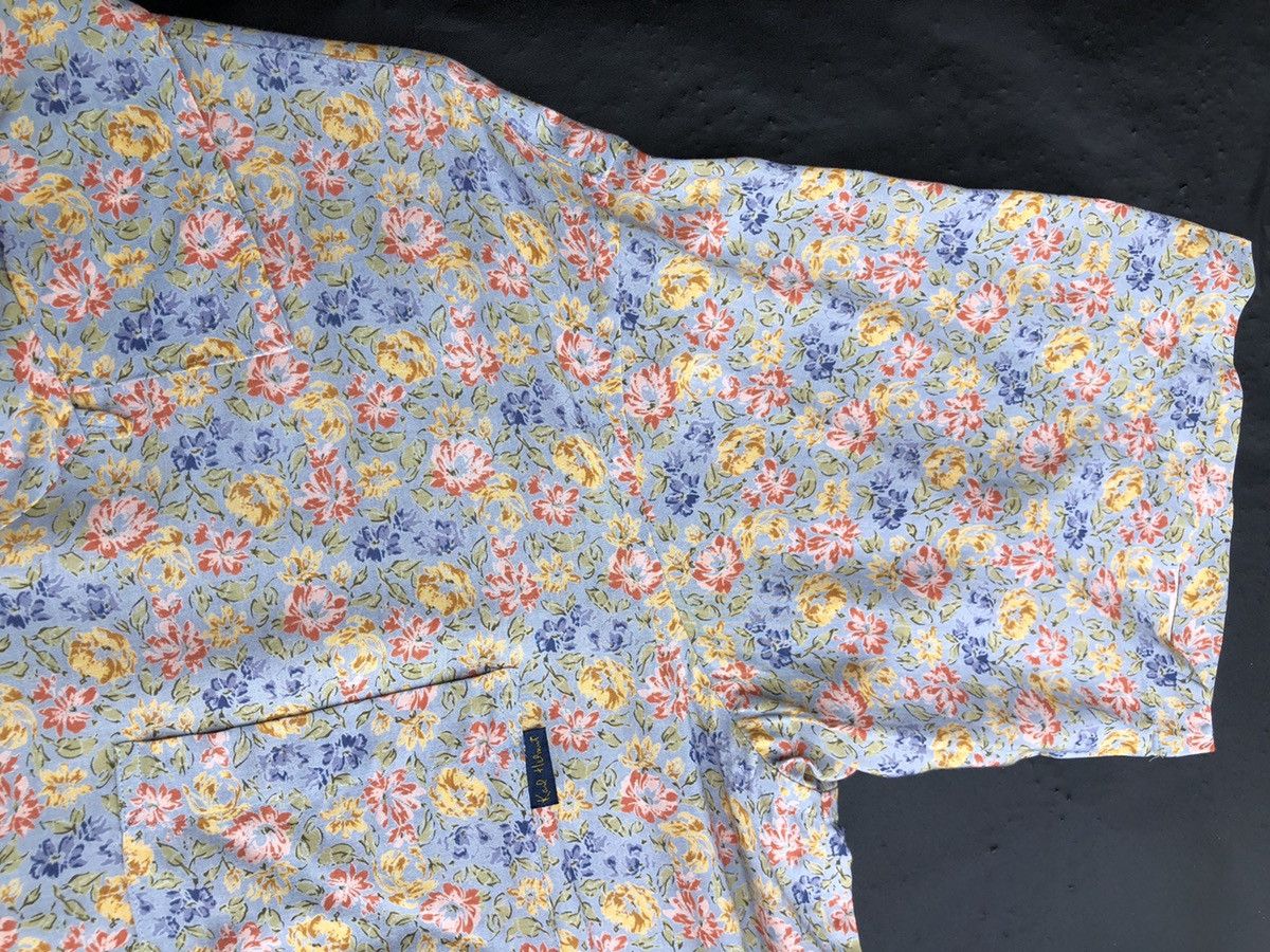 Karl Helmut Vintage Karl Helmut Japan Flowers Rayon Hawaiian Shirt Size US M / EU 48-50 / 2 - 6 Thumbnail