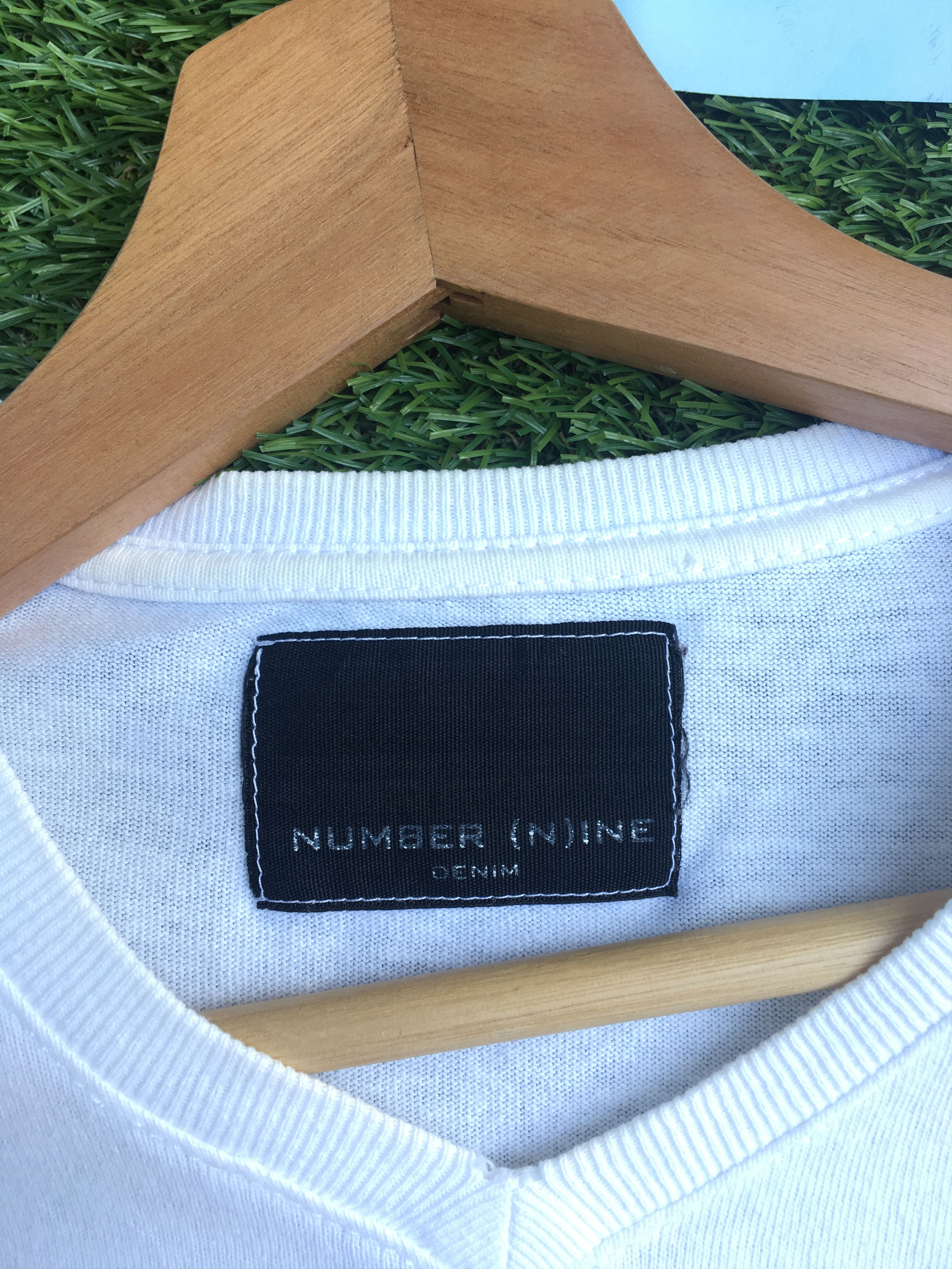 Number (N)ine Rare Vintage Number Nine Spellout Tshirt Size US S / EU 44-46 / 1 - 6 Thumbnail