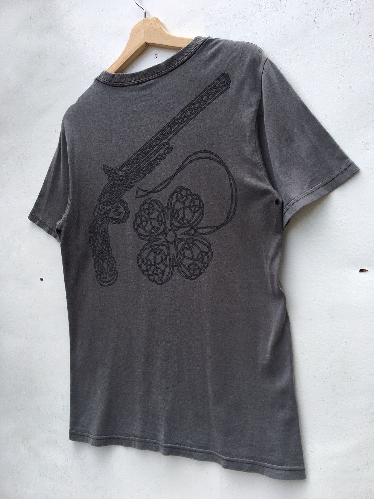 Number (N)ine Rare Number (N)ine F/W 2006 Woven Revolver Tee Size US S / EU 44-46 / 1 - 3 Thumbnail
