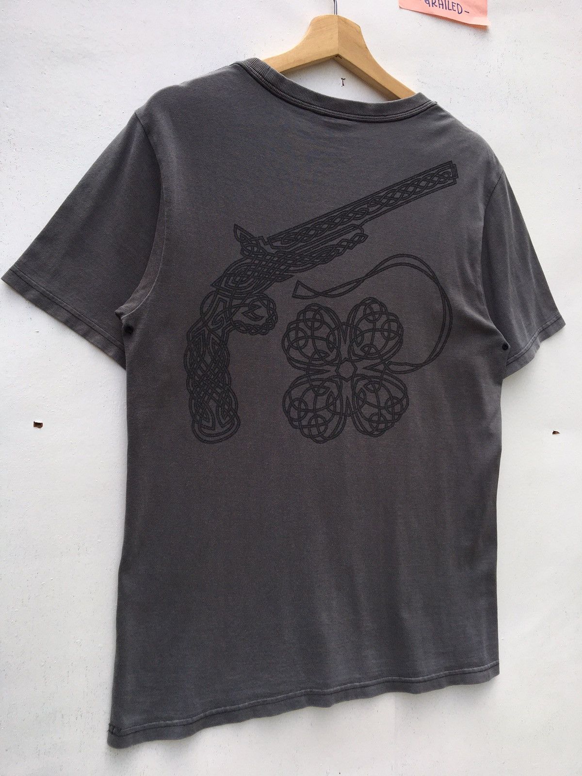 Number (N)ine Rare Number (N)ine F/W 2006 Woven Revolver Tee Size US S / EU 44-46 / 1 - 2 Thumbnail