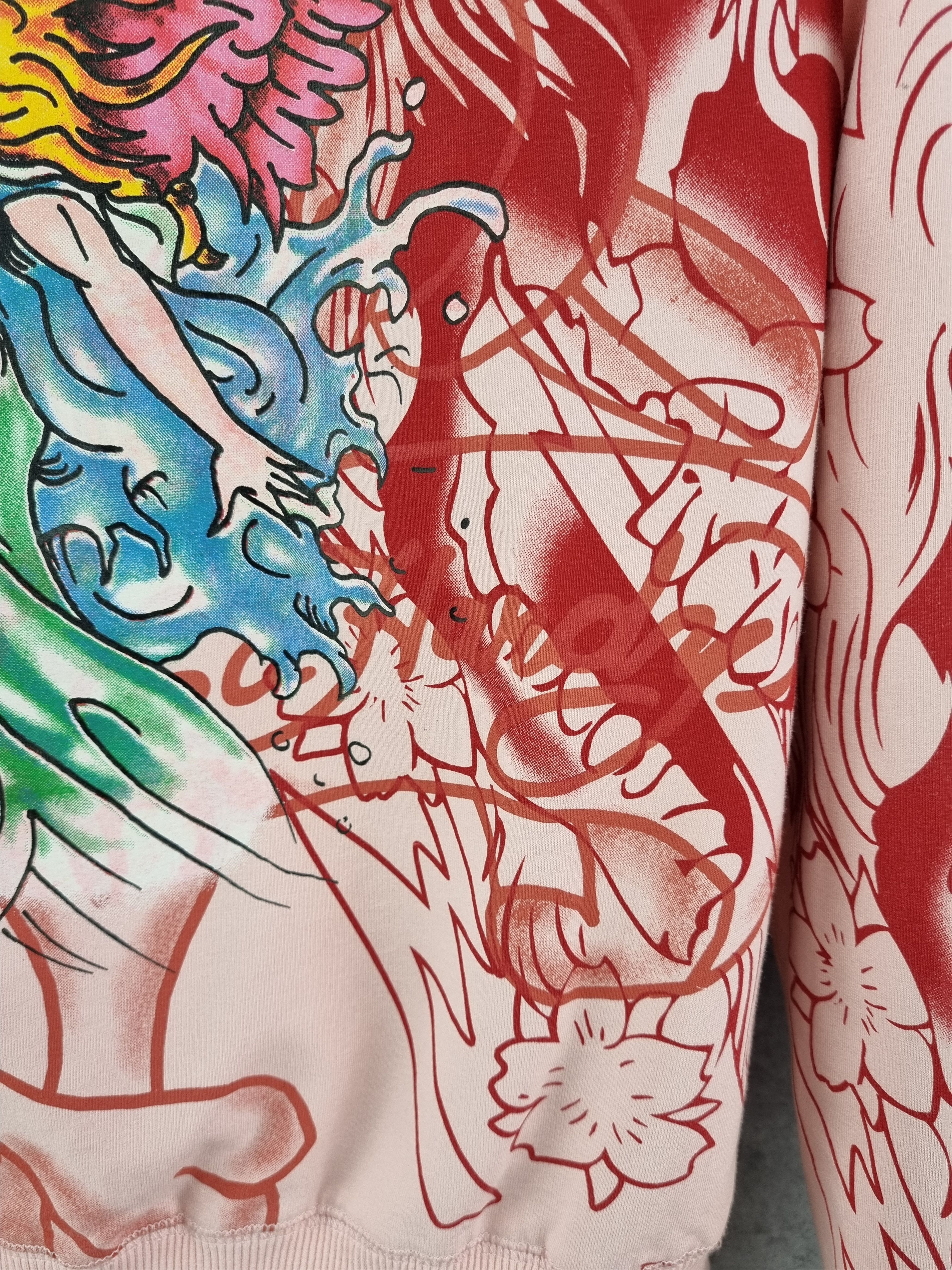 Christian Audigier × Ed Hardy Rare Skull Theme ED HARDY Hooded Track top Light Jacket Size S / US 4 / IT 40 - 12 Thumbnail