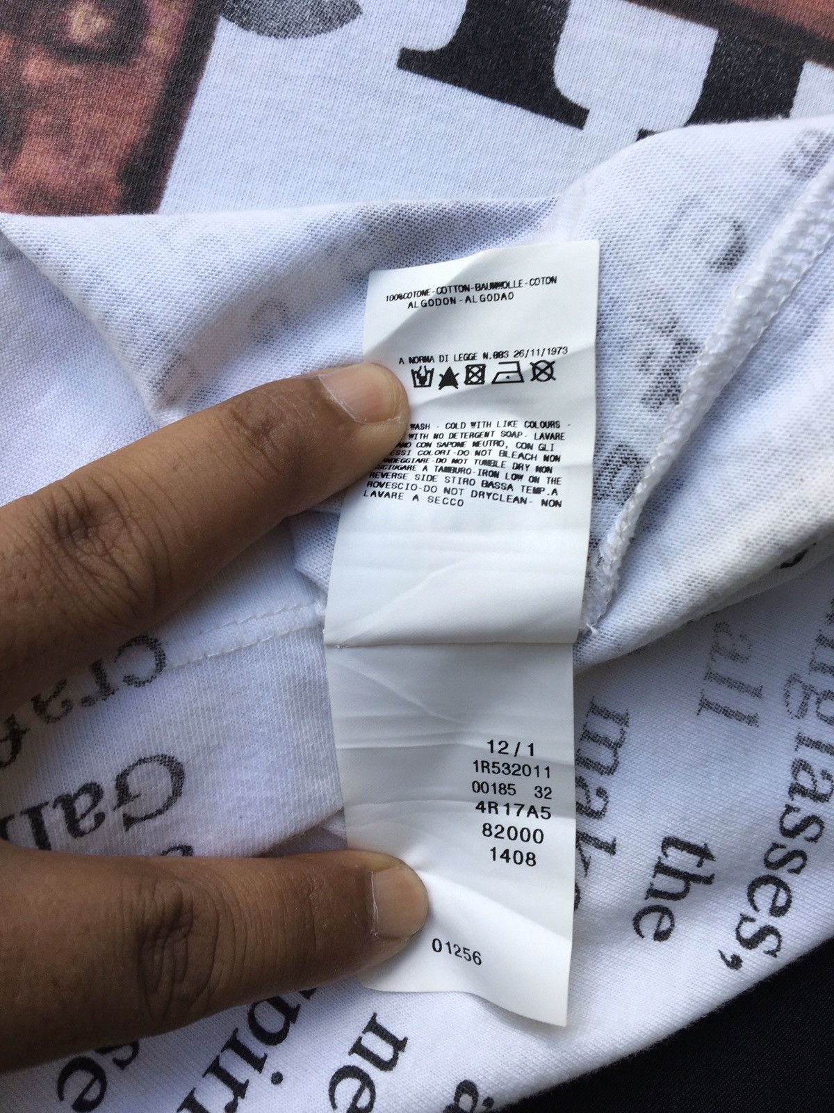 John Galliano Rare Vintage John Galliano Newspaper Tshirt Size US S / EU 44-46 / 1 - 13 Thumbnail
