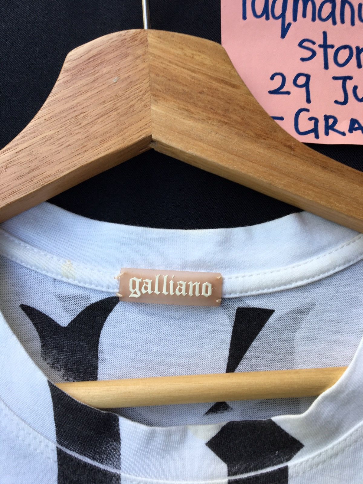 John Galliano Rare Vintage John Galliano Newspaper Tshirt Size US S / EU 44-46 / 1 - 10 Thumbnail