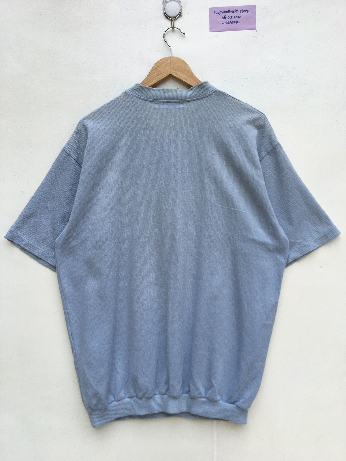 Pierre Balmain Pierre Balmain T Shirt Half Button Up Embroidery Logo Size US L / EU 52-54 / 3 - 12 Thumbnail
