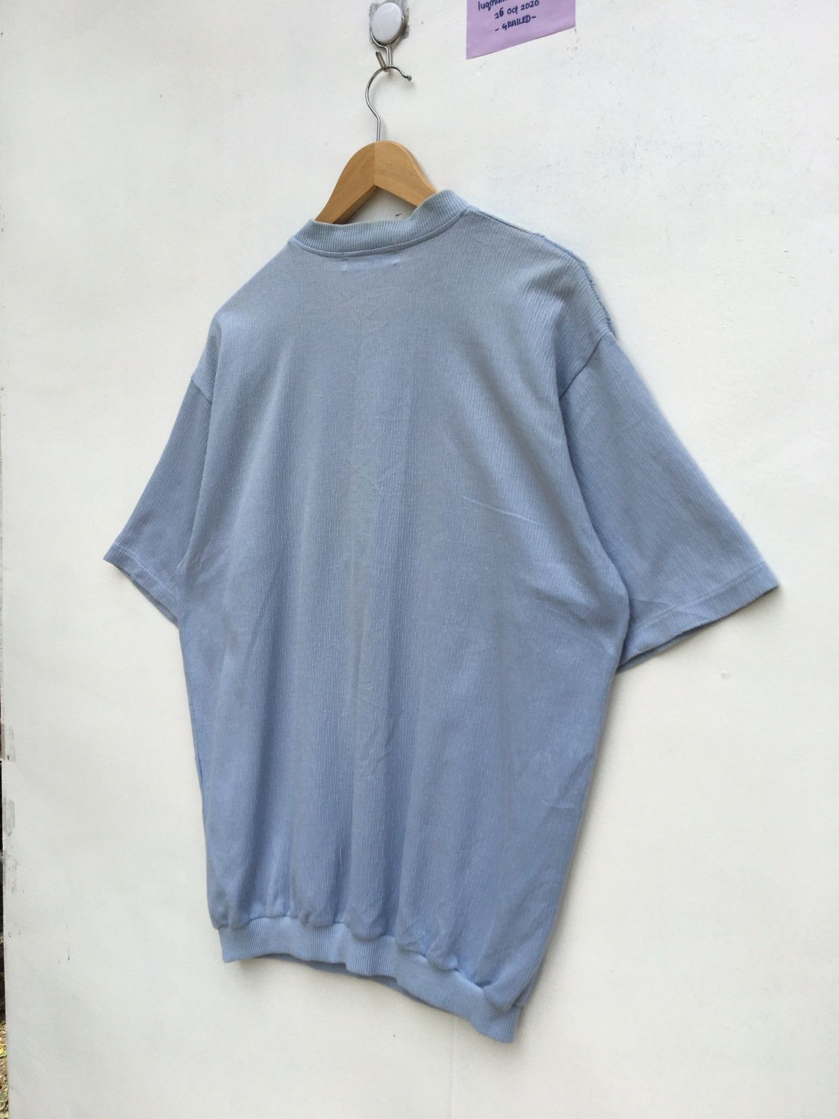Pierre Balmain Pierre Balmain T Shirt Half Button Up Embroidery Logo Size US L / EU 52-54 / 3 - 13 Thumbnail