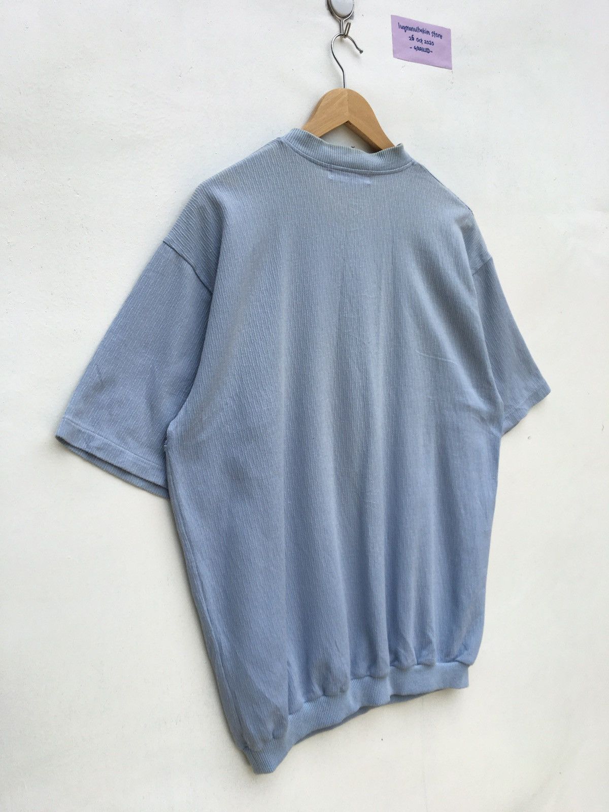 Pierre Balmain Pierre Balmain T Shirt Half Button Up Embroidery Logo Size US L / EU 52-54 / 3 - 14 Thumbnail