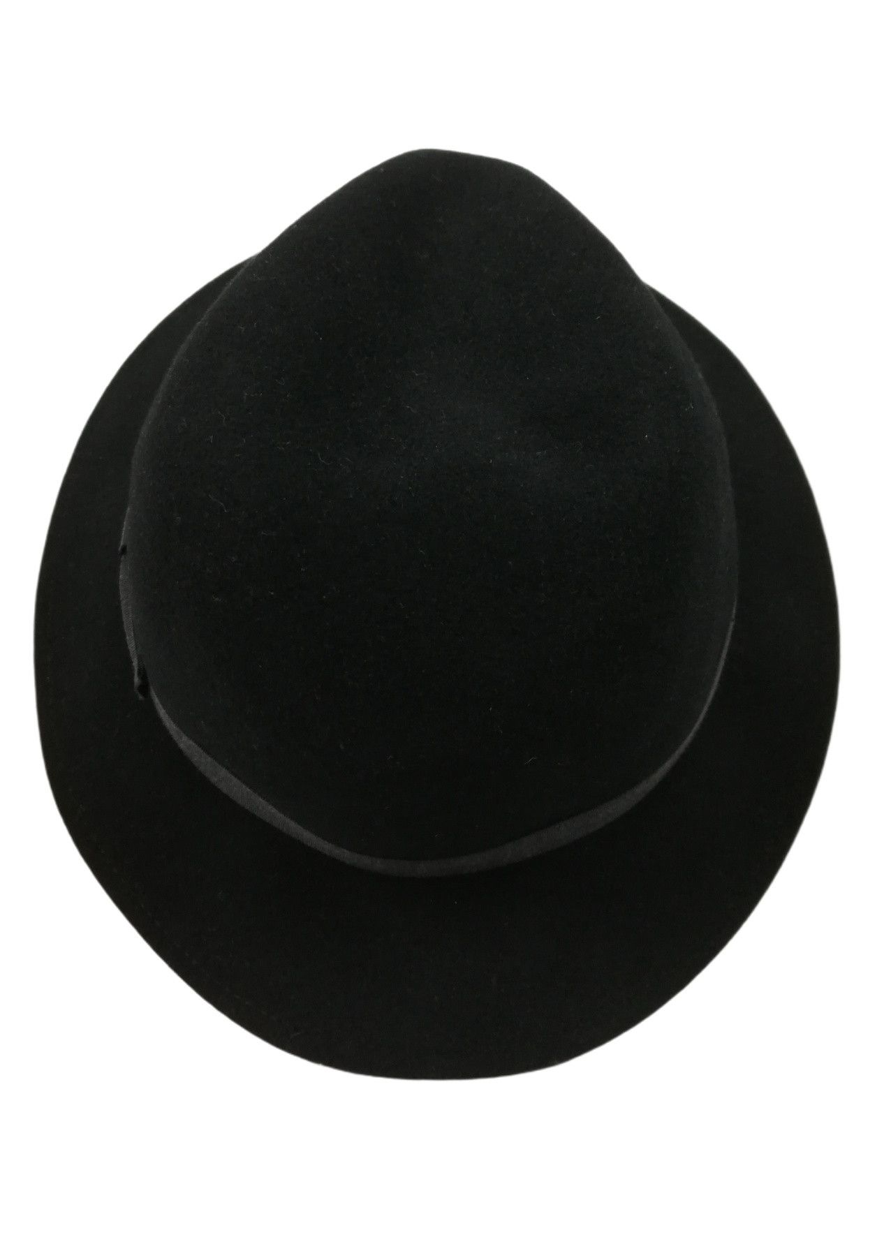 Vintage 🔥DOPE RARE!!!! Vintage New York Black Wool Felt Fedora Hat Size ONE SIZE - 13 Thumbnail