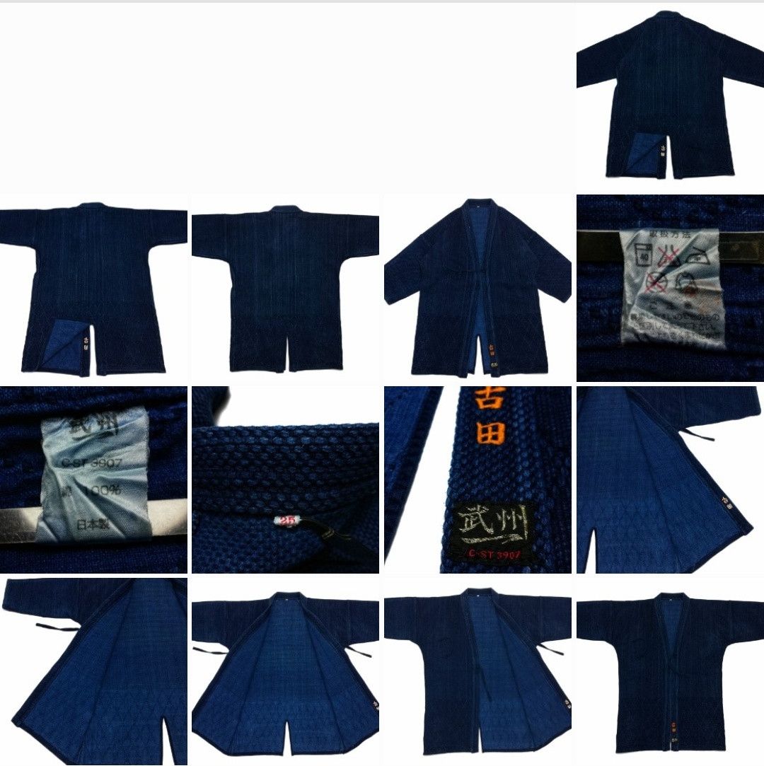 Indigo × Japanese Brand 🔥Style Kapital Dyed Woven Cotton Drawstrings Kimono🔥 Size US M / EU 48-50 / 2 - 15 Thumbnail