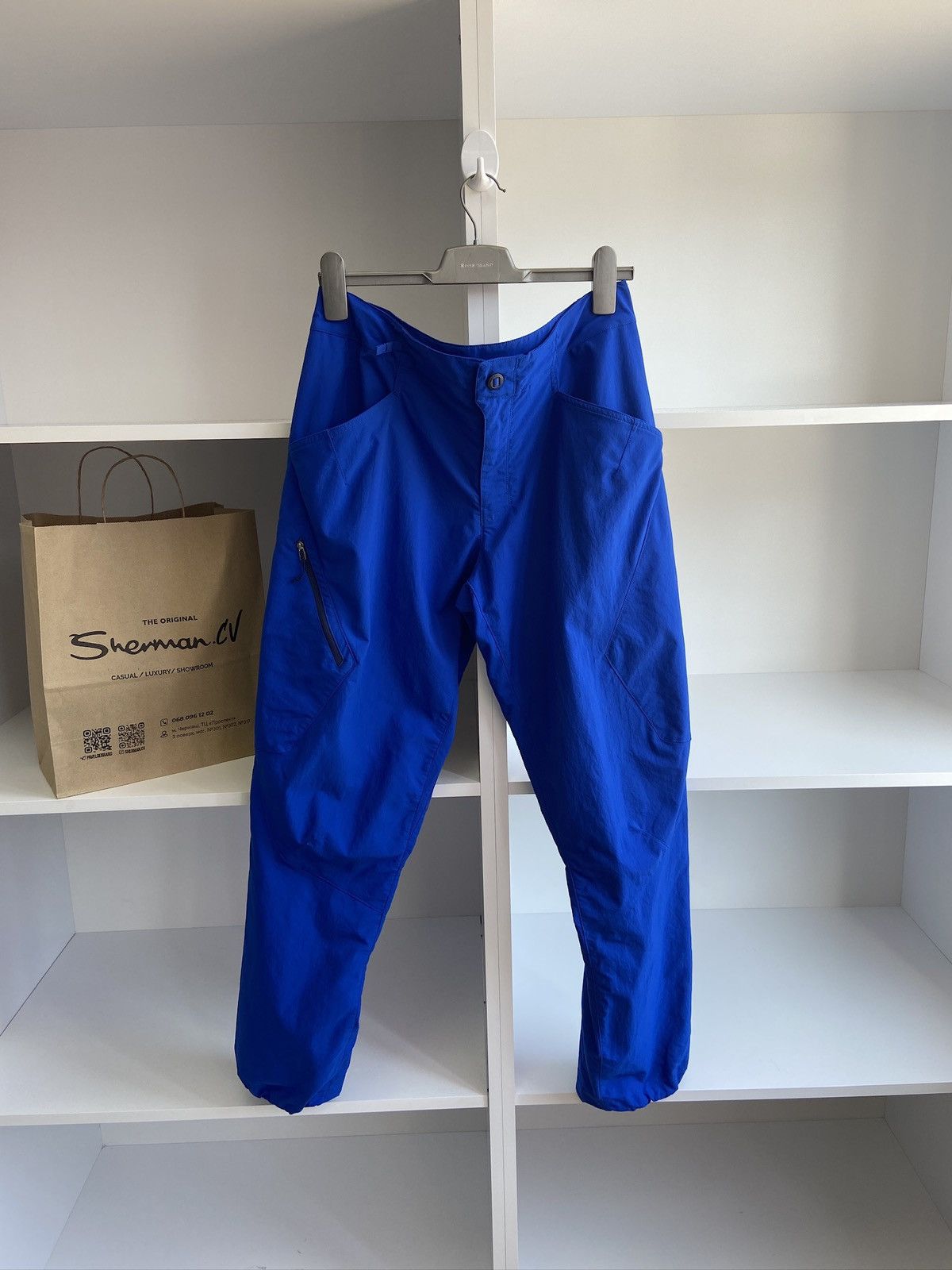Patagonia Vintage Patagonia Blue Cargo Pants Size US 34 / EU 50 - 2 Thumbnail