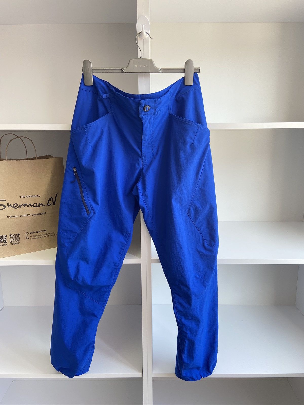 Patagonia Vintage Patagonia Blue Cargo Pants Size US 34 / EU 50 - 4 Thumbnail