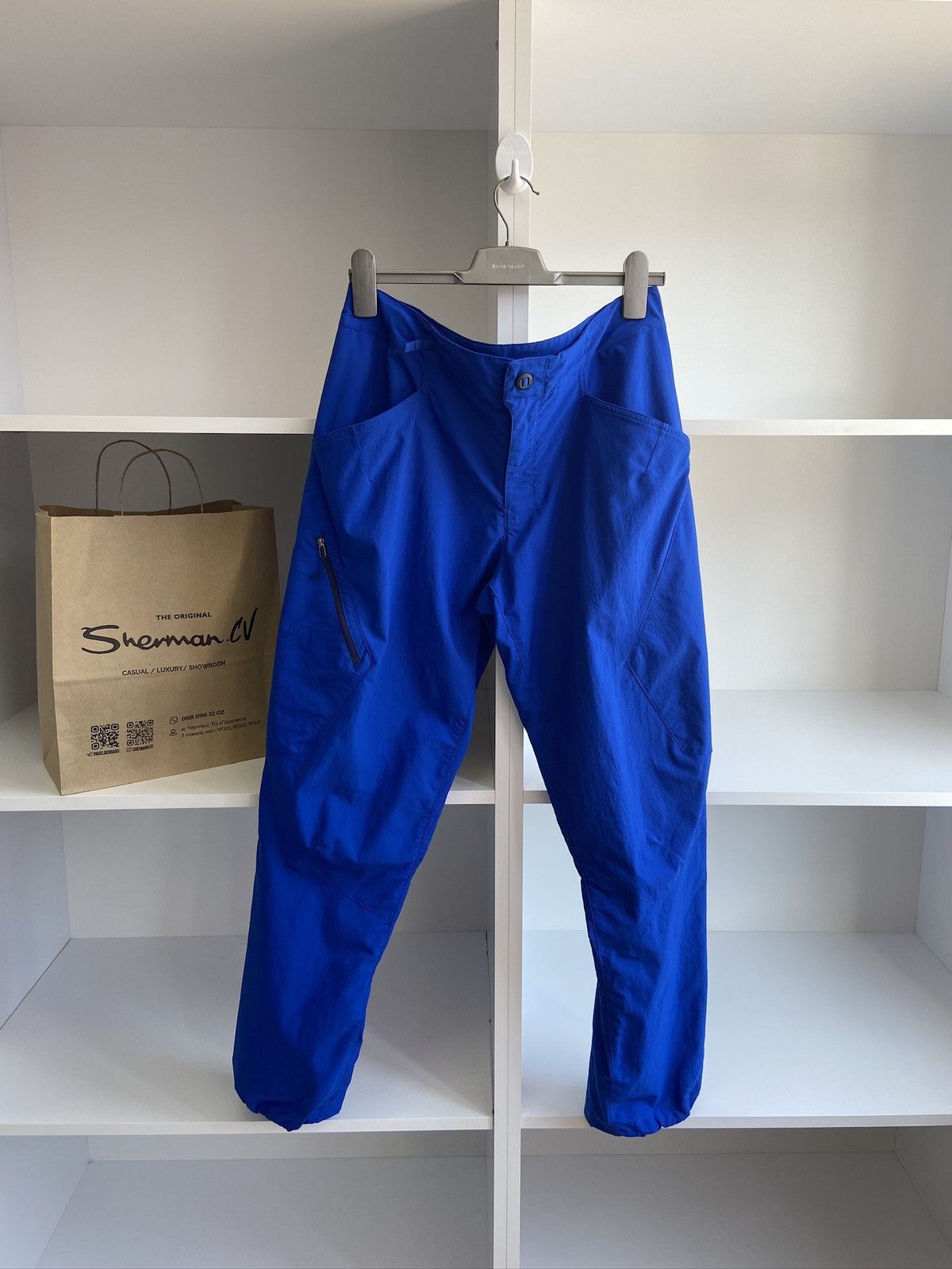 Patagonia Vintage Patagonia Blue Cargo Pants Size US 34 / EU 50 - 1 Thumbnail