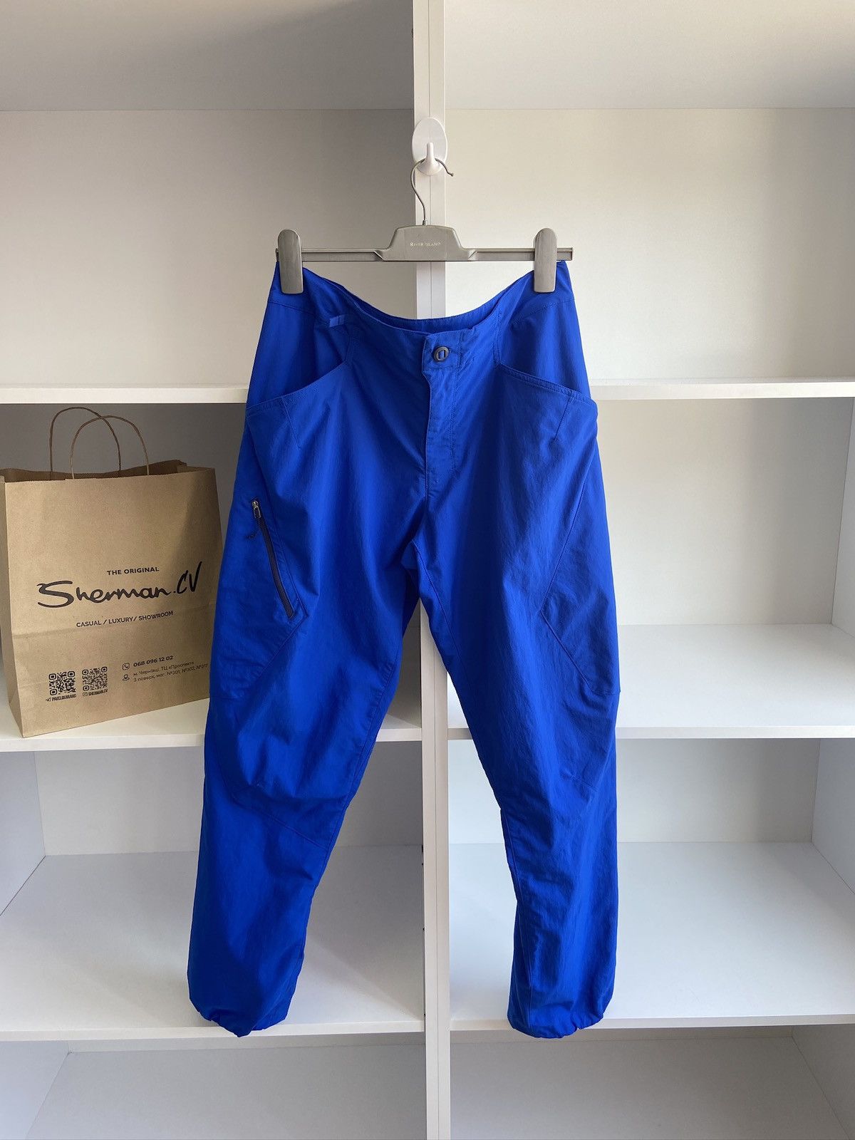 Patagonia Vintage Patagonia Blue Cargo Pants Size US 34 / EU 50 - 3 Thumbnail