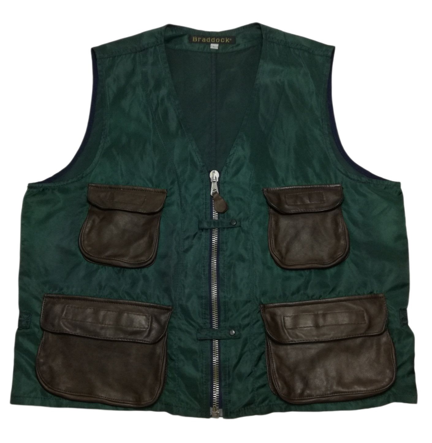 Braddock 🔥DOPE!!! Braddock Tactical Cargo Leather Pocket Strap Vest Size US L / EU 52-54 / 3 - 2 Thumbnail