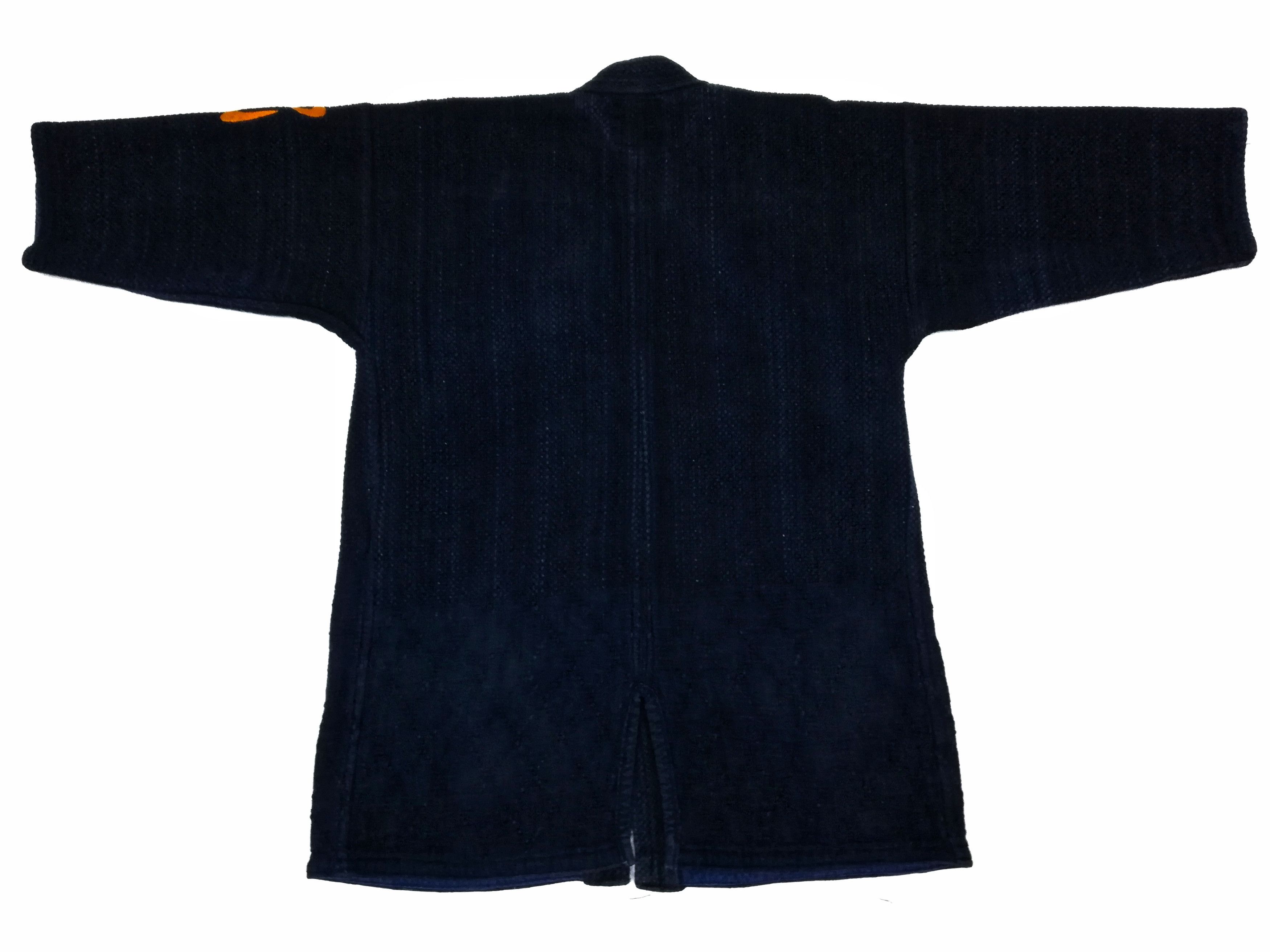 Indigo × Japanese Brand 🔥Indigo Dyed Sashiko Noragi Kimono Visvim Style Design🔥 Size US M / EU 48-50 / 2 - 9 Thumbnail