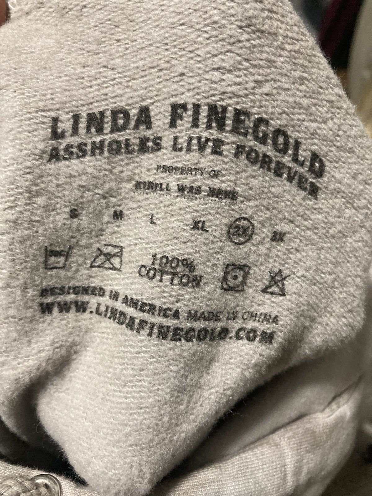 Other Asshole live forever tie dye hoodie Size US XXL / EU 58 / 5 - 4 Thumbnail