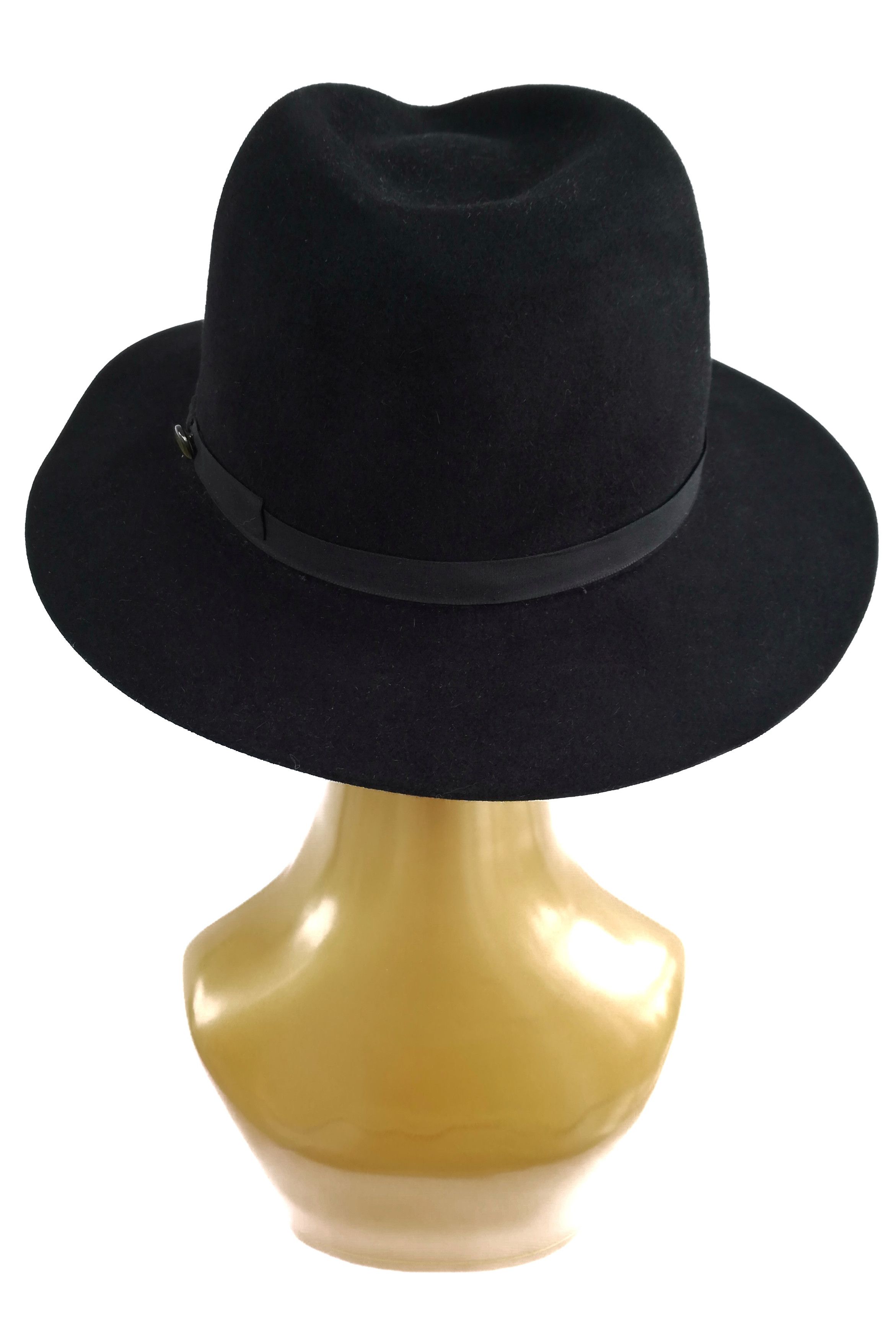 CA4LA 🔥Design Vintage Ca4la Black Rabbit Fur Collaboration Hat🔥 Size ONE SIZE - 4 Thumbnail