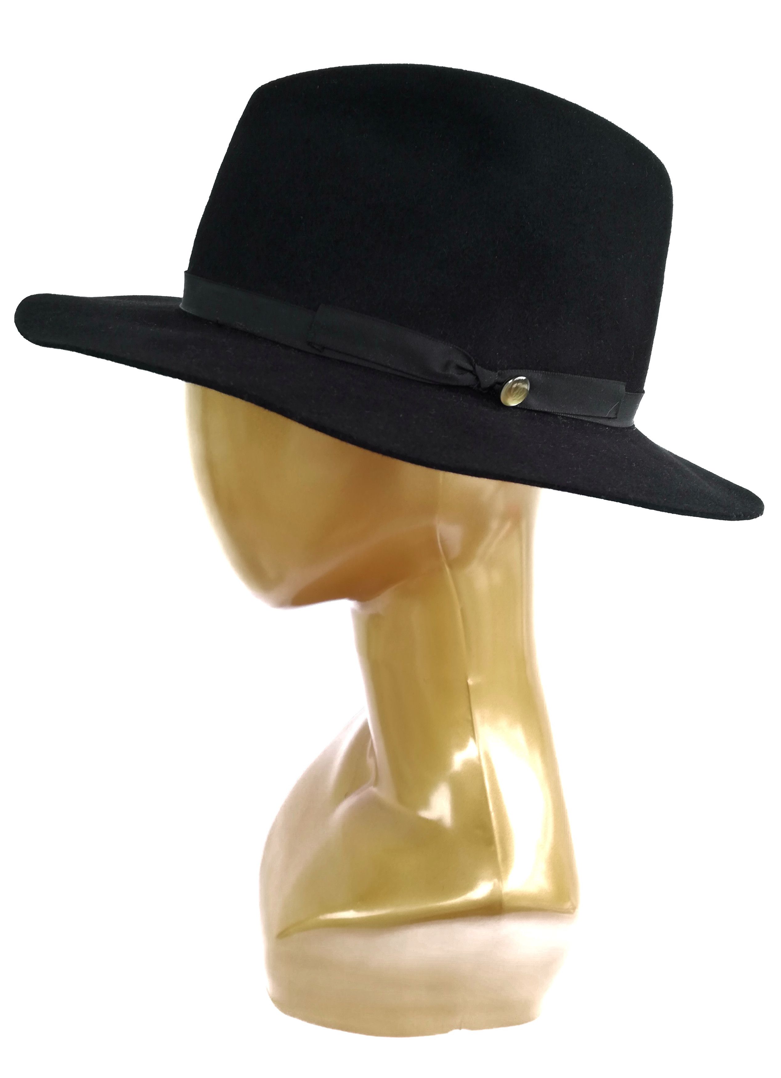 CA4LA 🔥Design Vintage Ca4la Black Rabbit Fur Collaboration Hat🔥 Size ONE SIZE - 2 Thumbnail
