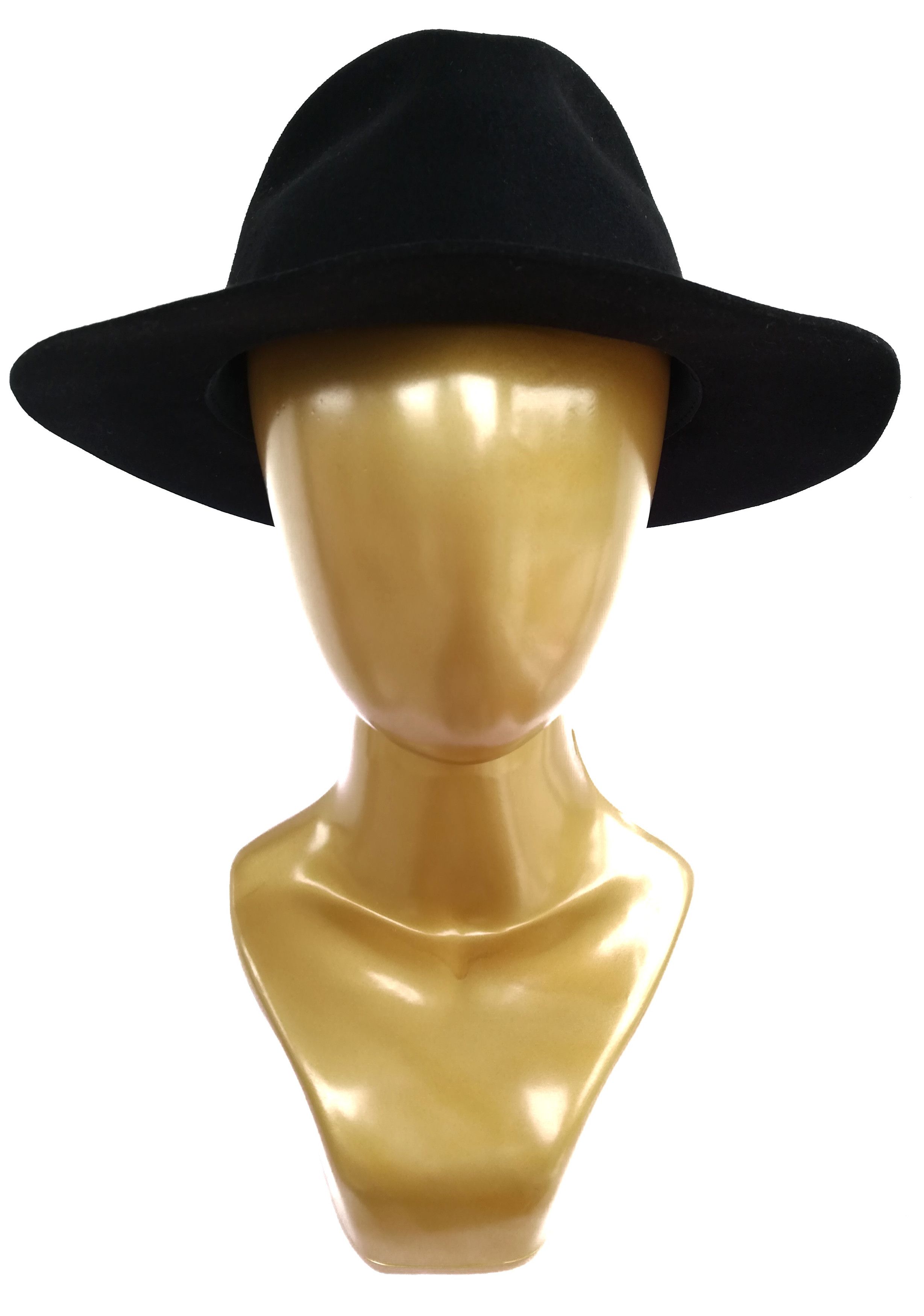 CA4LA 🔥Design Vintage Ca4la Black Rabbit Fur Collaboration Hat🔥 Size ONE SIZE - 9 Thumbnail