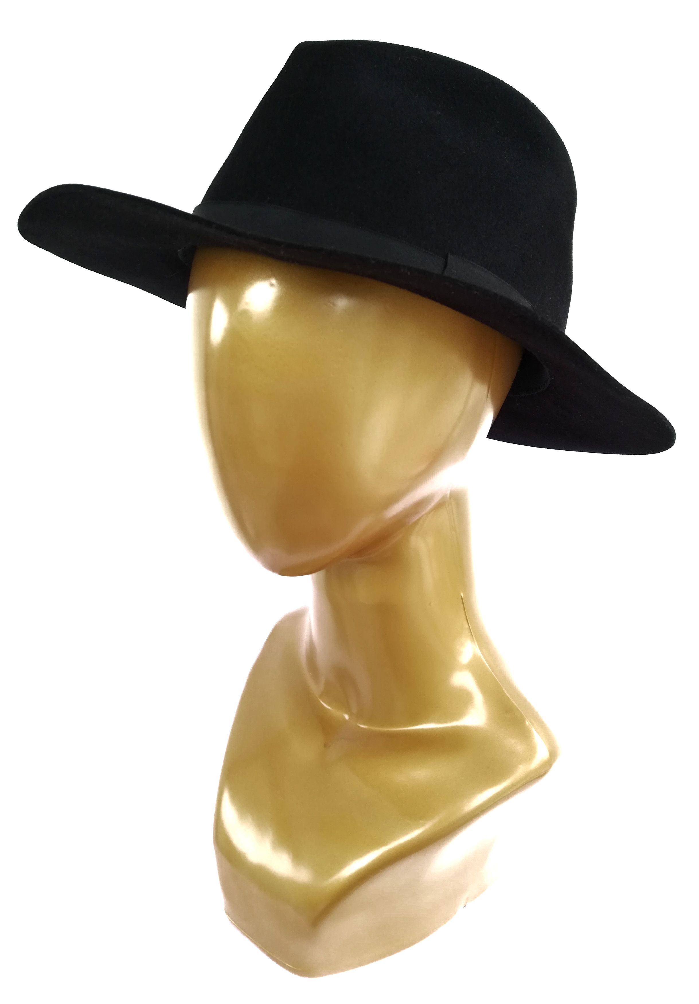 CA4LA 🔥Design Vintage Ca4la Black Rabbit Fur Collaboration Hat🔥 Size ONE SIZE - 10 Thumbnail
