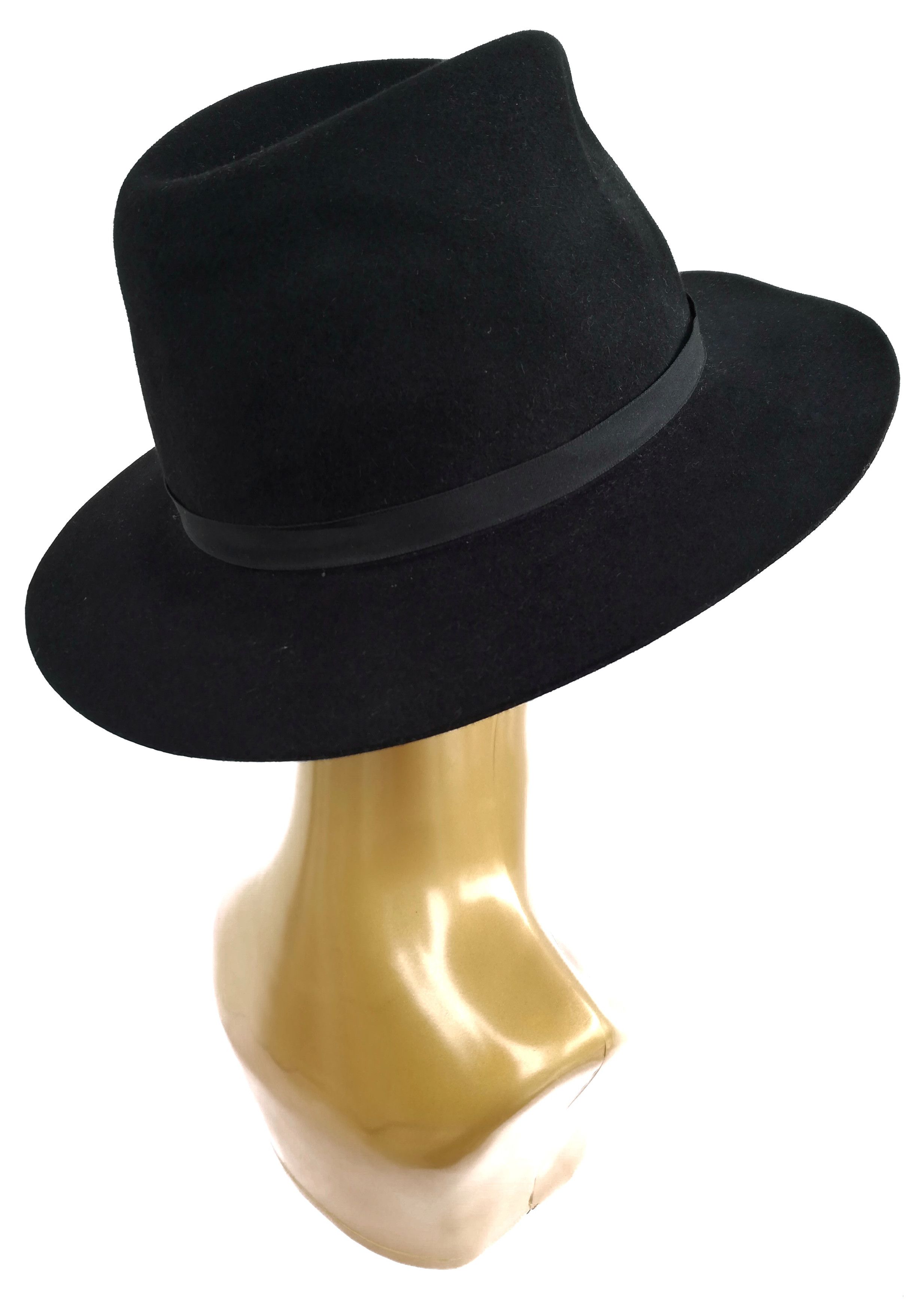 CA4LA 🔥Design Vintage Ca4la Black Rabbit Fur Collaboration Hat🔥 Size ONE SIZE - 6 Thumbnail