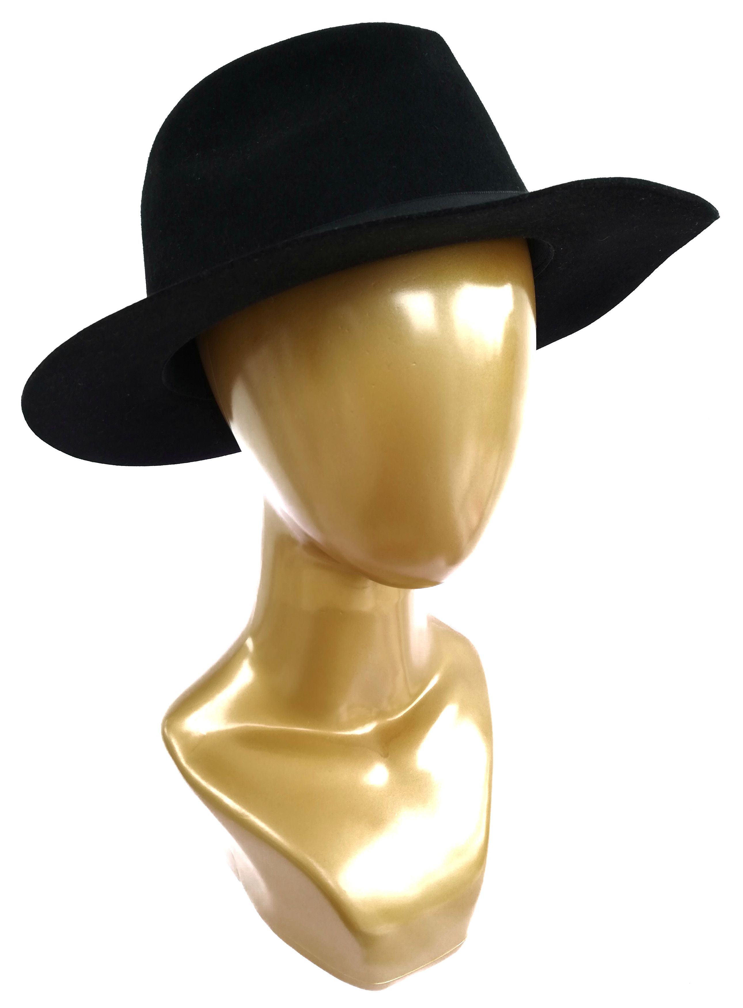 CA4LA 🔥Design Vintage Ca4la Black Rabbit Fur Collaboration Hat🔥 Size ONE SIZE - 8 Thumbnail