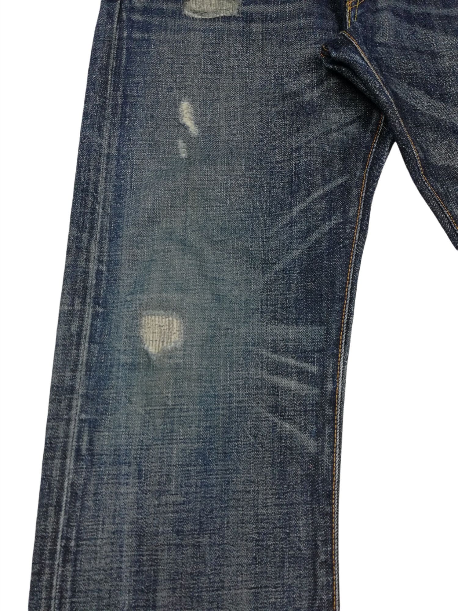 Simon Miller 🔥Simon Miller AW 2006 REPLICA-1 Distressed Denim Jeans Size US 32 / EU 48 - 6 Thumbnail