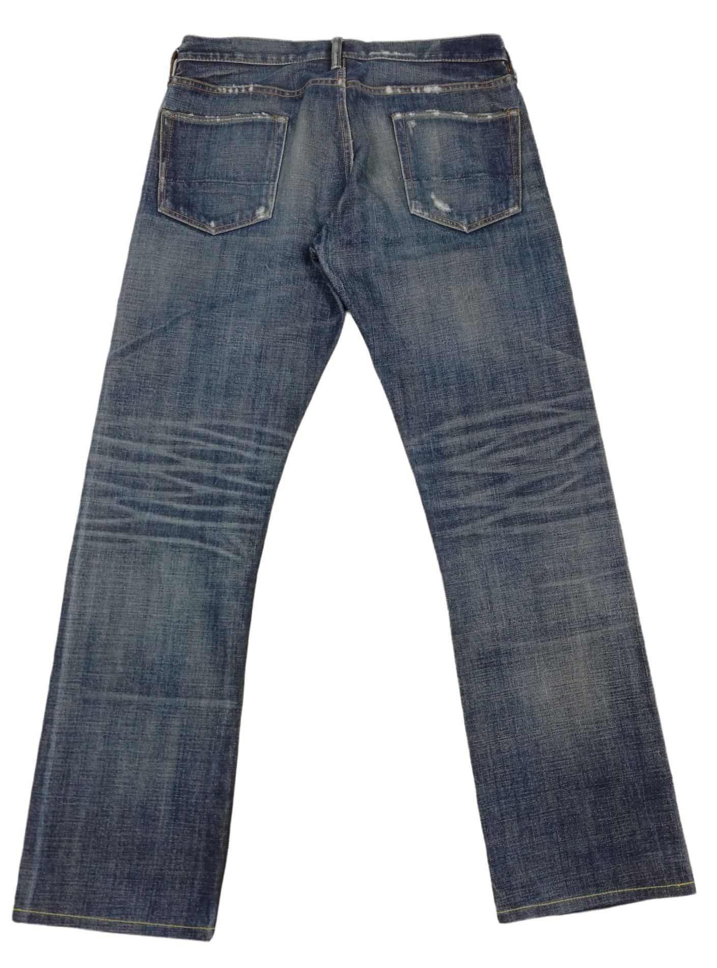 Simon Miller 🔥Simon Miller AW 2006 REPLICA-1 Distressed Denim Jeans Size US 32 / EU 48 - 17 Thumbnail