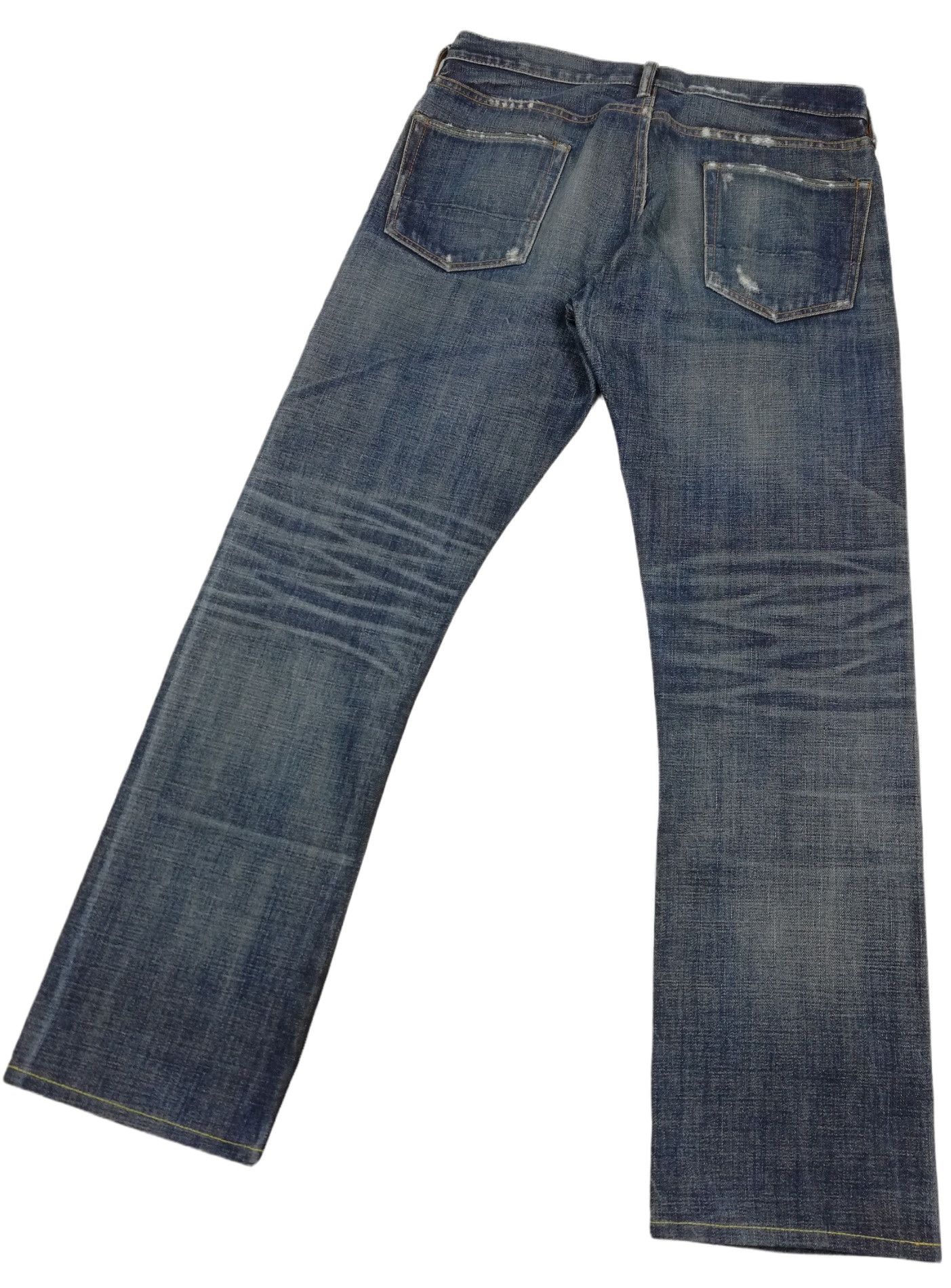 Simon Miller 🔥Simon Miller AW 2006 REPLICA-1 Distressed Denim Jeans Size US 32 / EU 48 - 19 Thumbnail