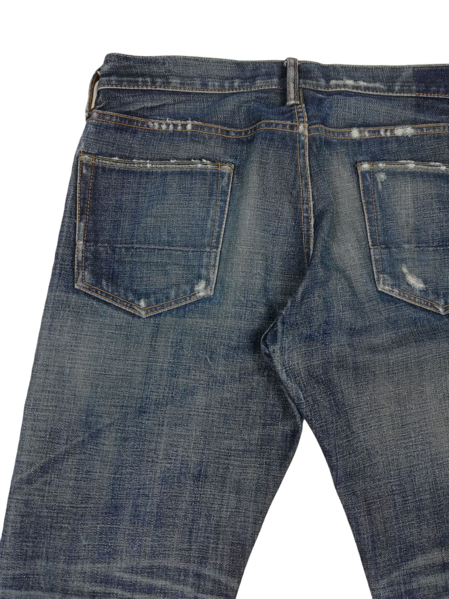 Simon Miller 🔥Simon Miller AW 2006 REPLICA-1 Distressed Denim Jeans Size US 32 / EU 48 - 20 Thumbnail