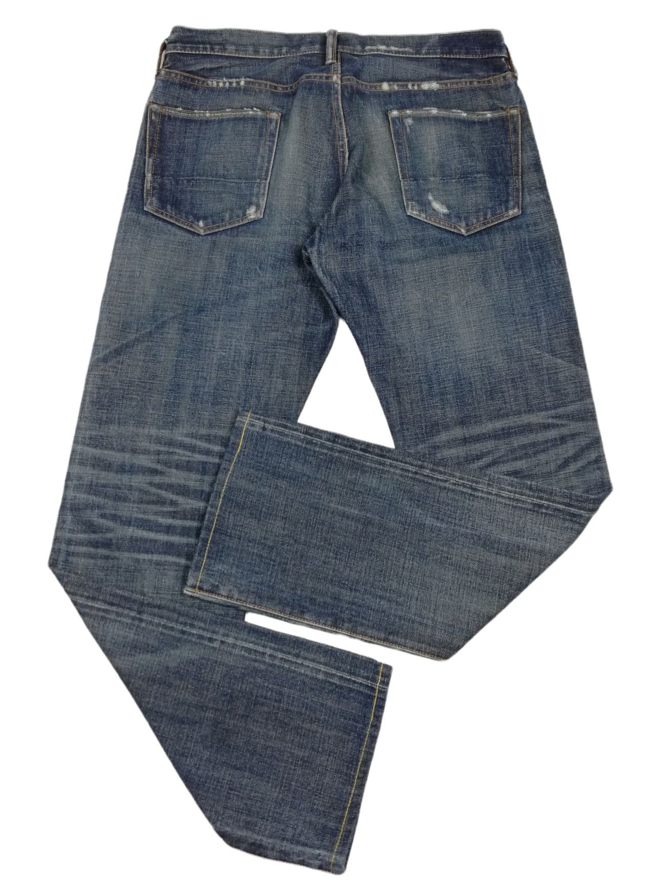 Simon Miller 🔥Simon Miller AW 2006 REPLICA-1 Distressed Denim Jeans Size US 32 / EU 48 - 22 Thumbnail