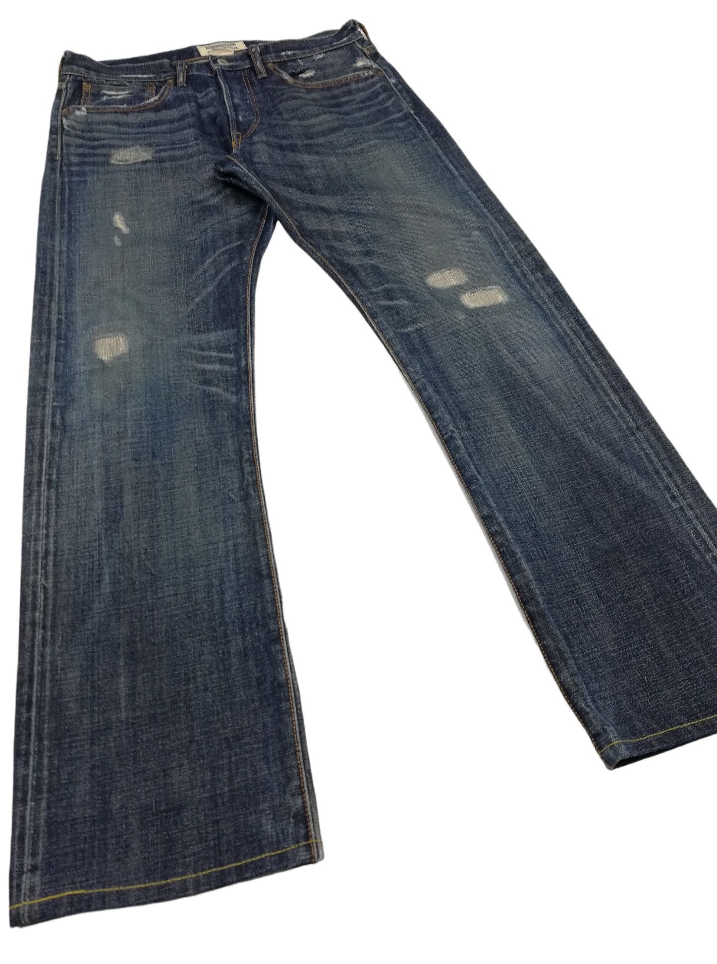 Simon Miller 🔥Simon Miller AW 2006 REPLICA-1 Distressed Denim Jeans Size US 32 / EU 48 - 3 Thumbnail